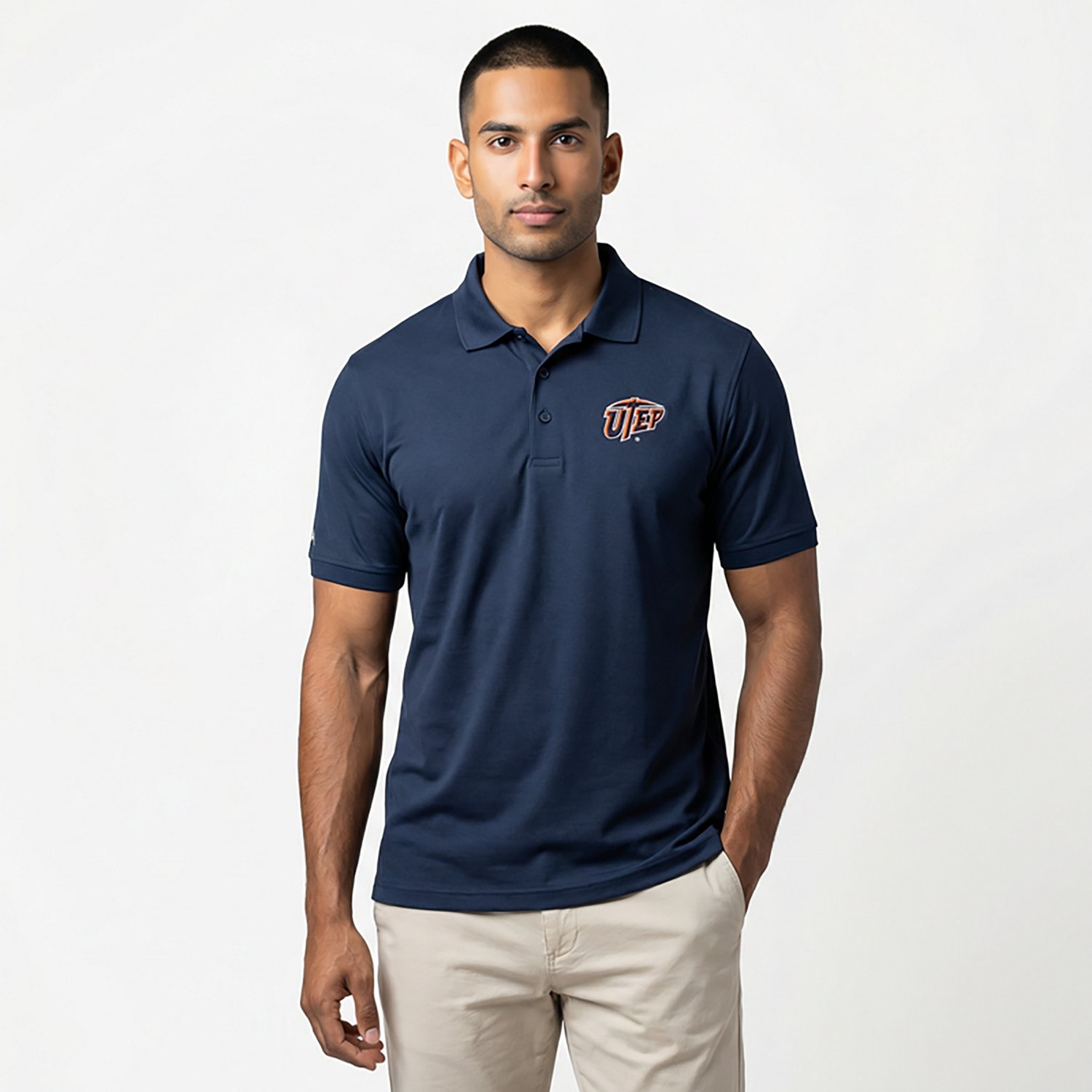 Antigua Men's University of Texas at El Paso Legacy Pique Polo Shirt - view number 3