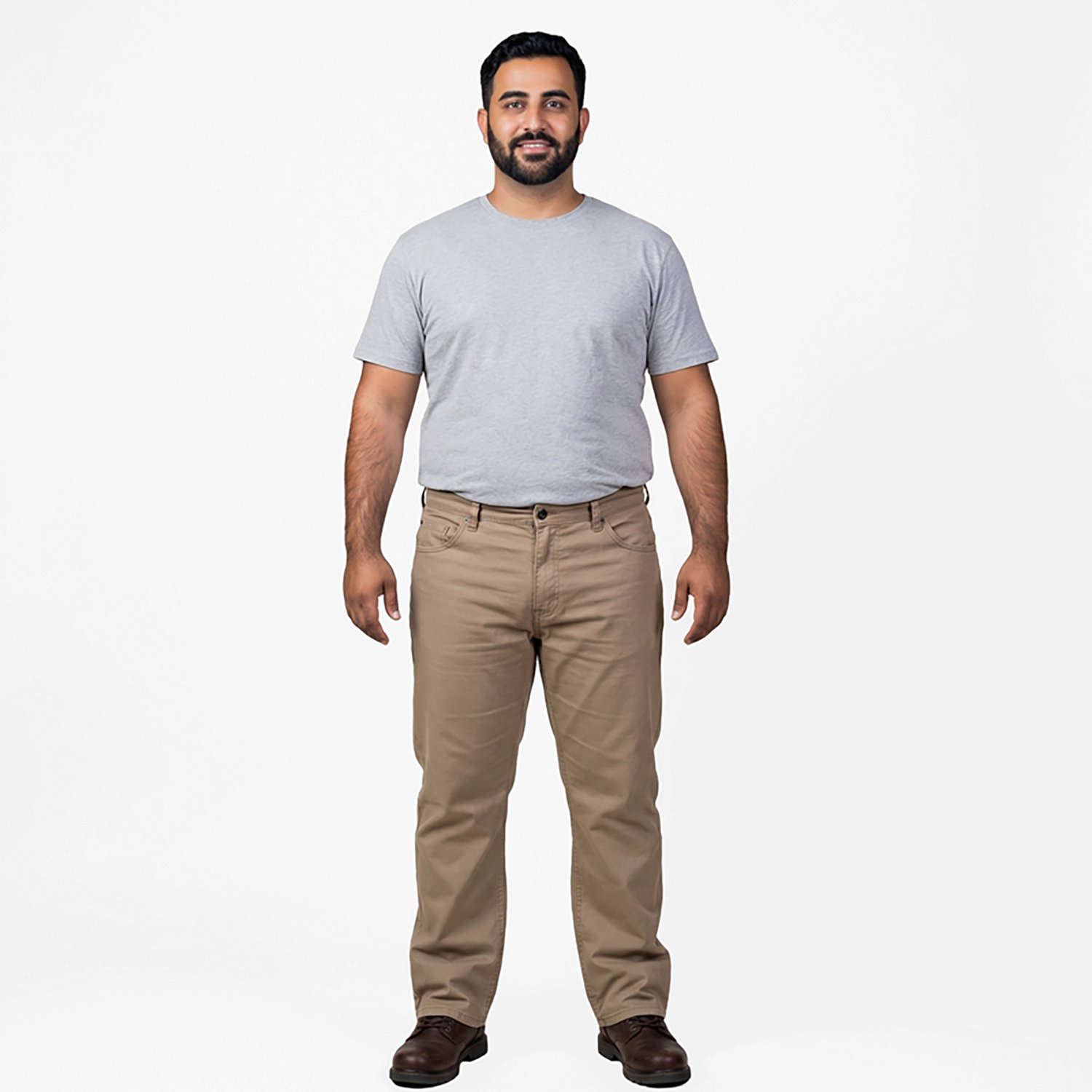 Smith's Workwear Men's 5-Pocket Canvas Stretch Pants