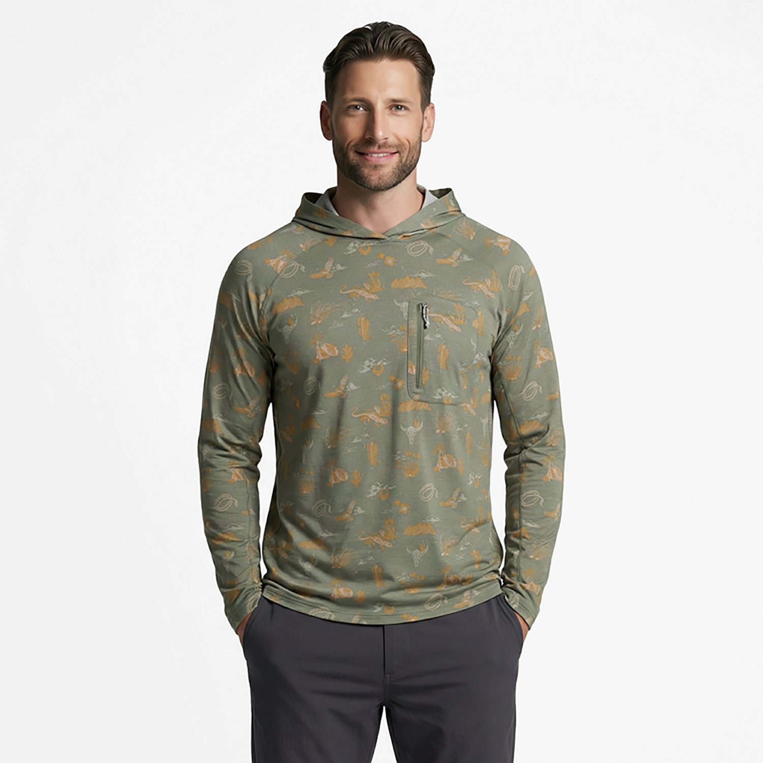 Magellan Outdoors Men's Shore and Line Hoodie - view number 2