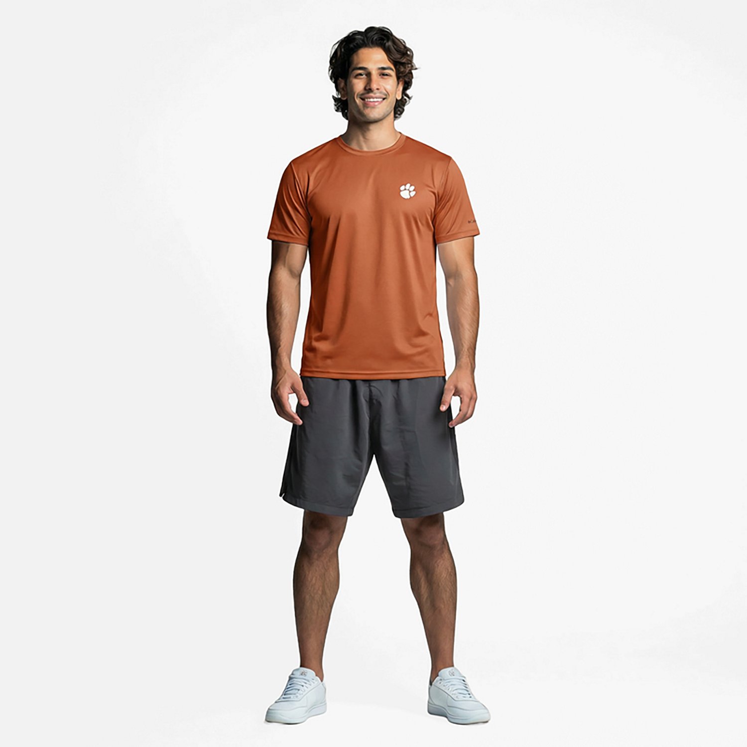 Columbia Sportswear Men's Clemson University Terminal Tackle Short Sleeve T-shirt