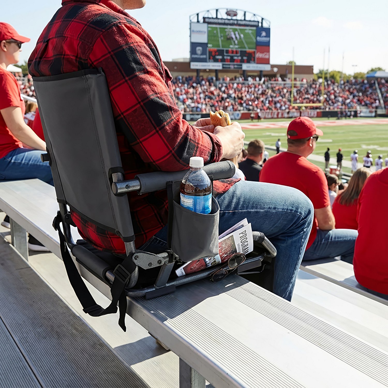 Academy Sports + Outdoors Hard Arm XL Stadium Seat - view number 6