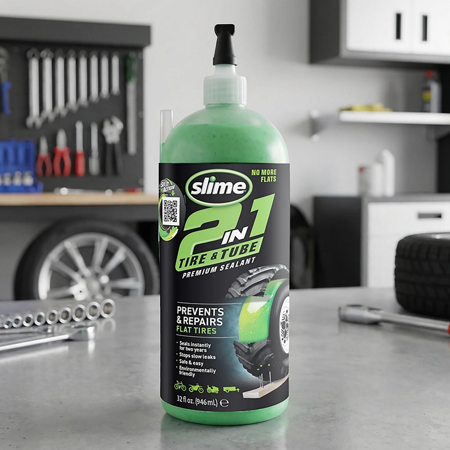 Slime 2-in-1 32 oz Sealant - view number 2