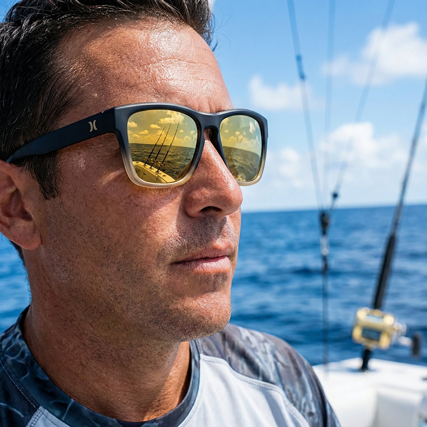 Hurley Deep Sea Sunglasses                                                                                                       - view number 3