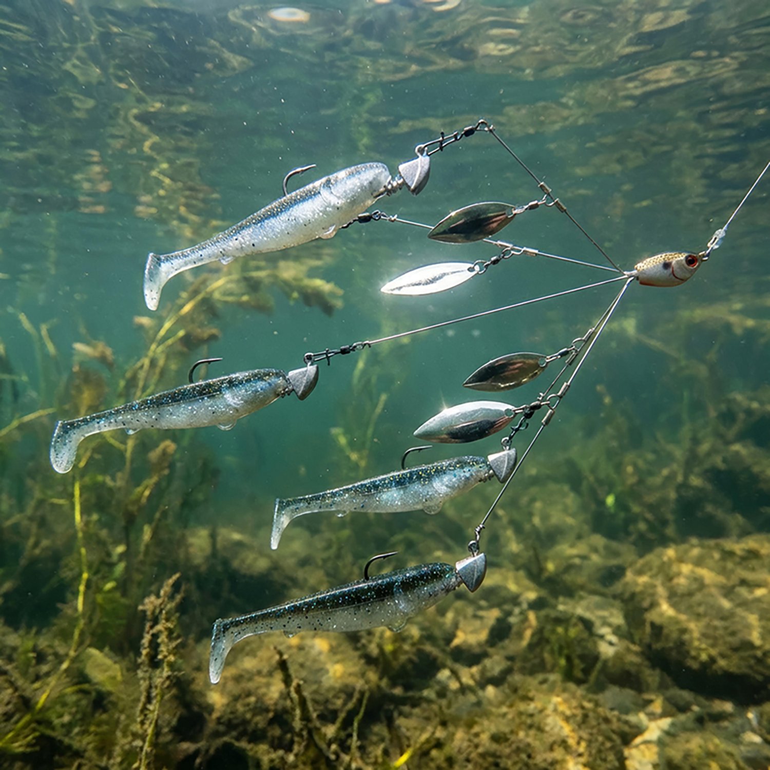 YUM Scottsboro Sight Minnow Swimbait Kit - view number 2