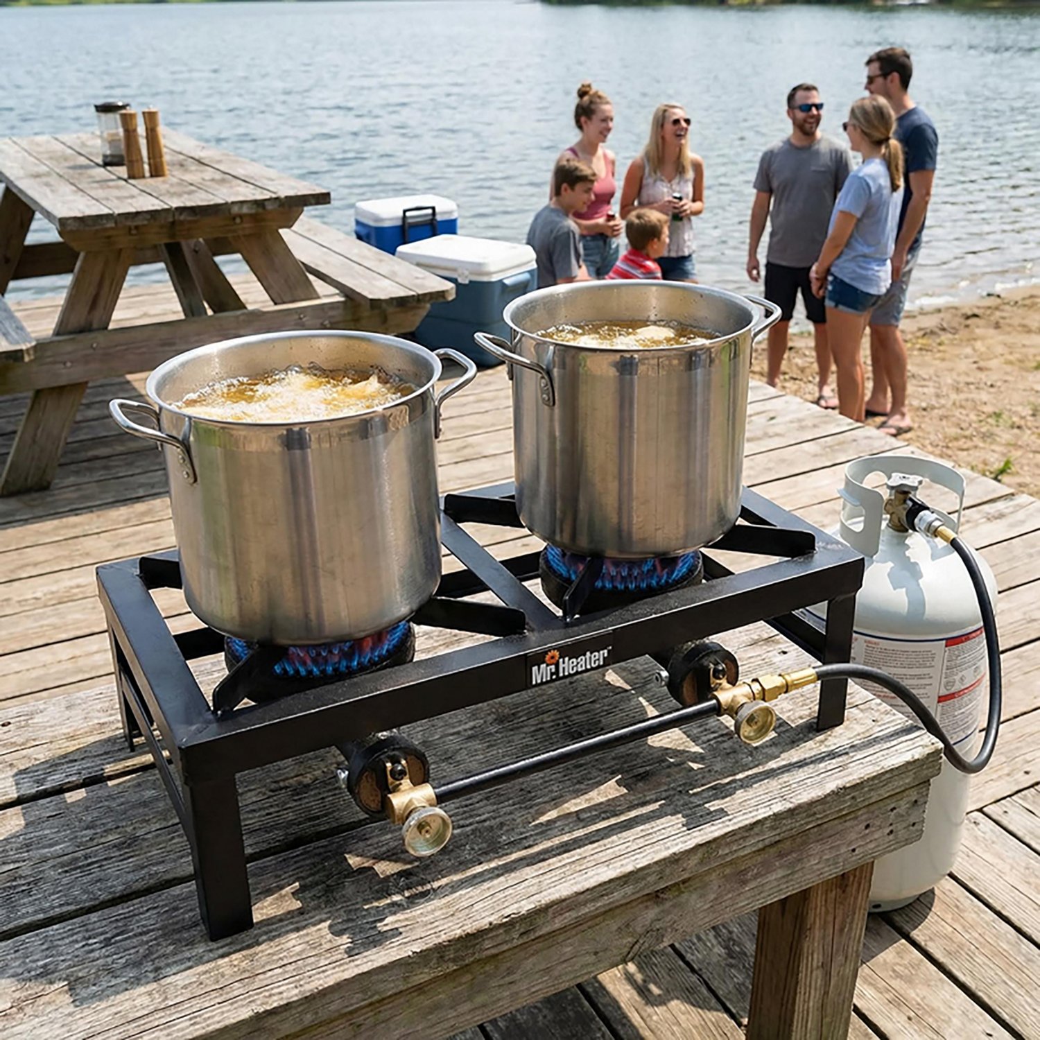 Mr. Heater 2 Burner Angle Iron Stove - view number 3