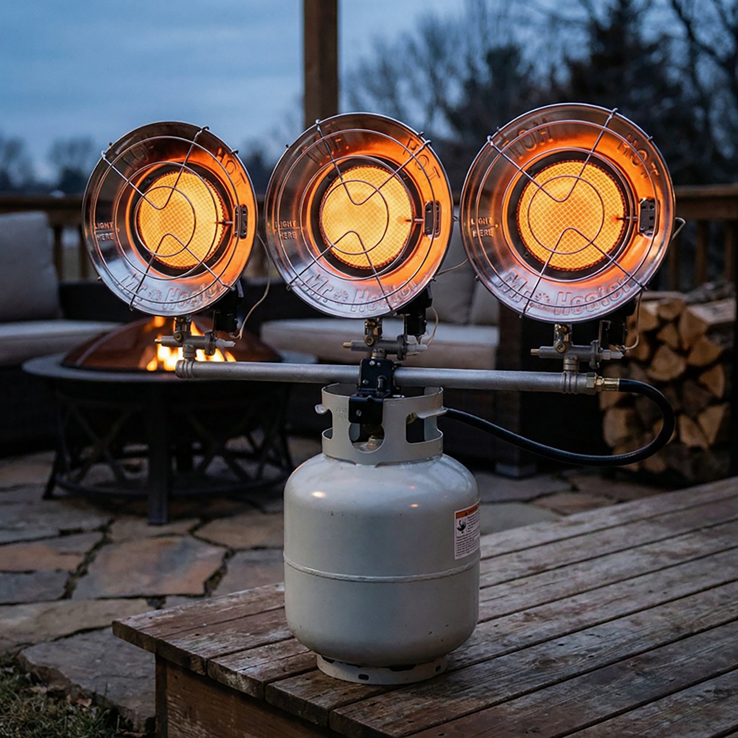 Mr. Heater Triple Tank Top Heater - view number 2