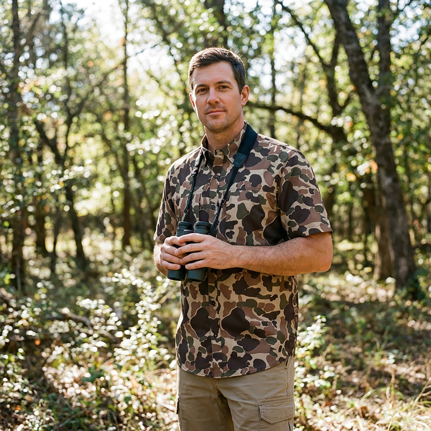 Magellan Outdoors Men's Lightweight Ripstop Button Down Short Sleeve Shirt                                                       - view number 7