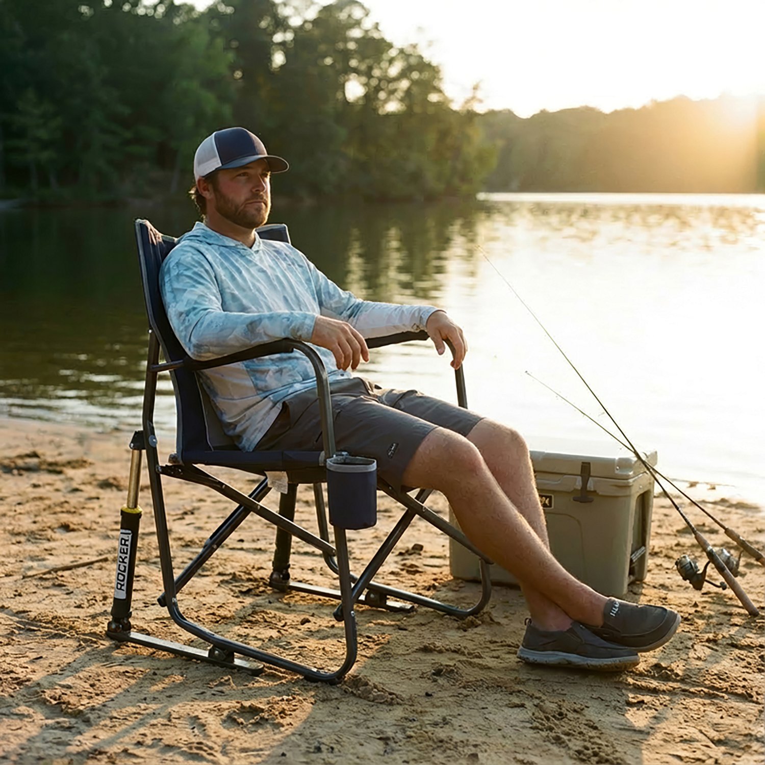 GCI Outdoor SC Flag Freestyle Rocker Chair - view number 5