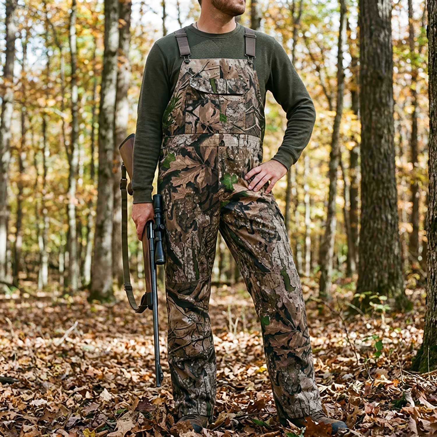 Magellan Outdoors Hunt Gear Men’s Grand Pass Camo Overalls 32 in - view number 6