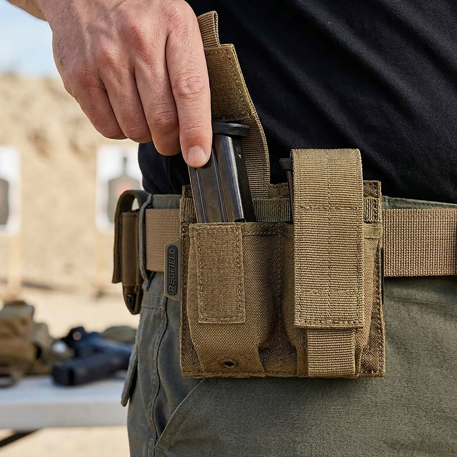 Redfield Double Pistol Mag Pouch                                                                                                 - view number 3