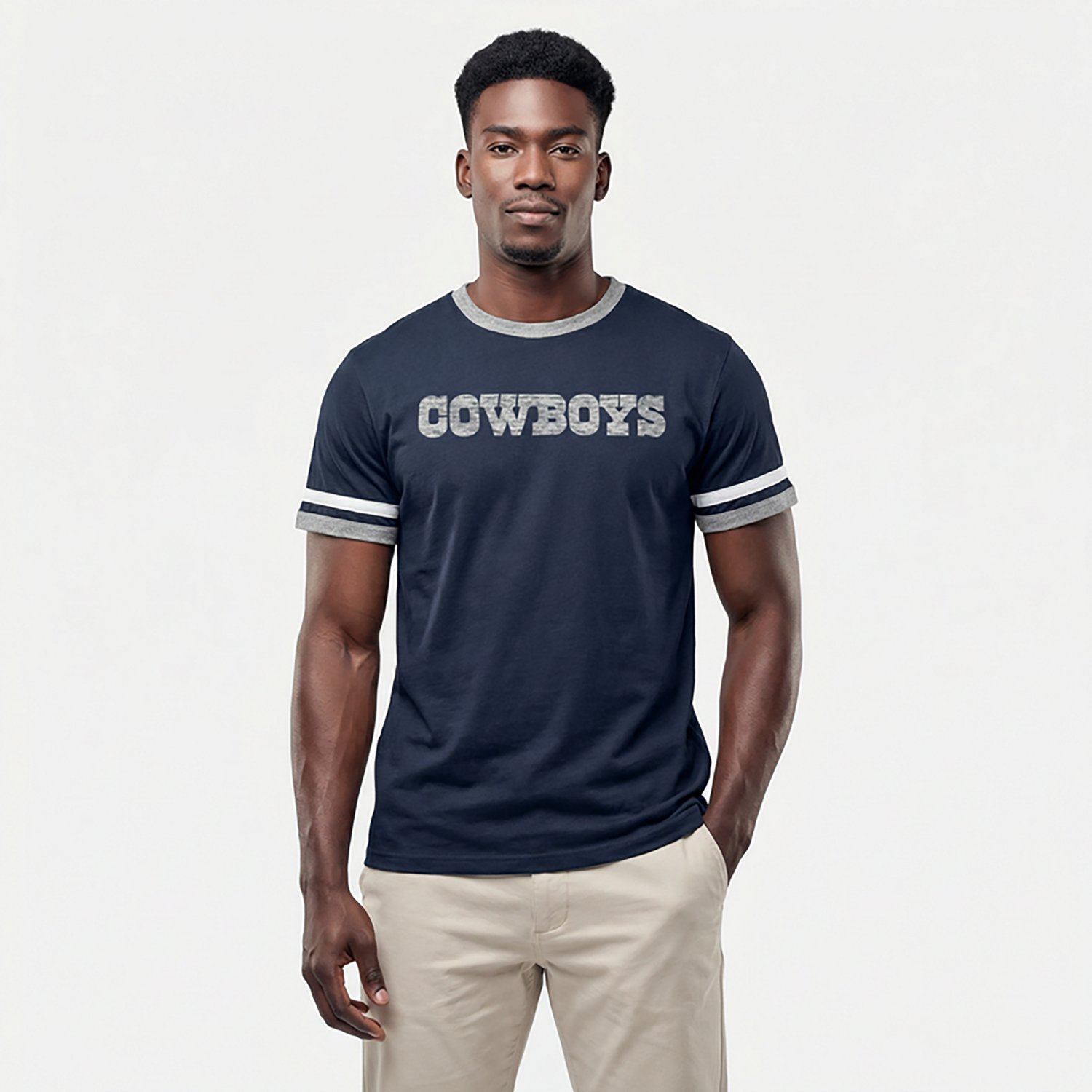 '47 Dallas Cowboys Otis Ringer Graphic T-shirt - view number 2