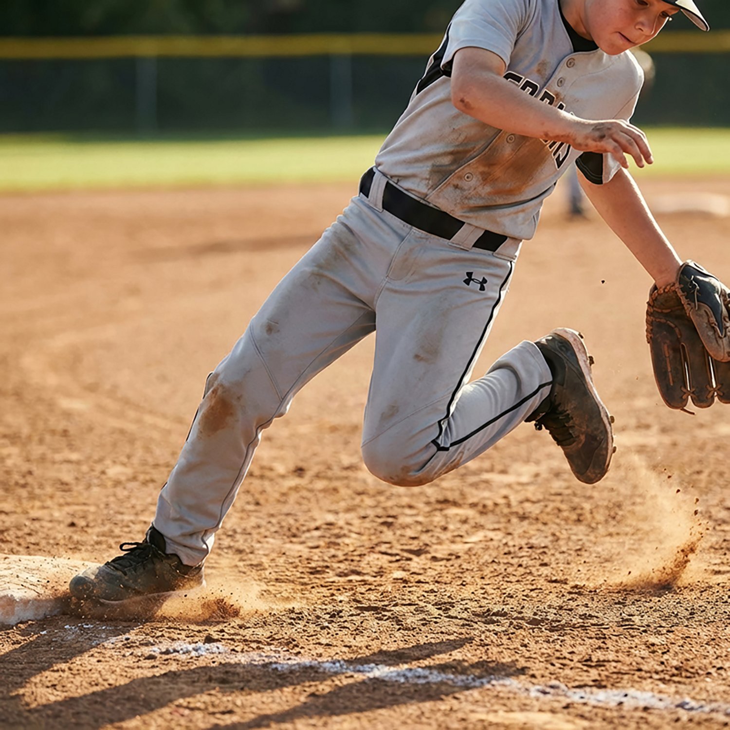 Under Armour Boys’ Piped Baseball Pants - view number 3