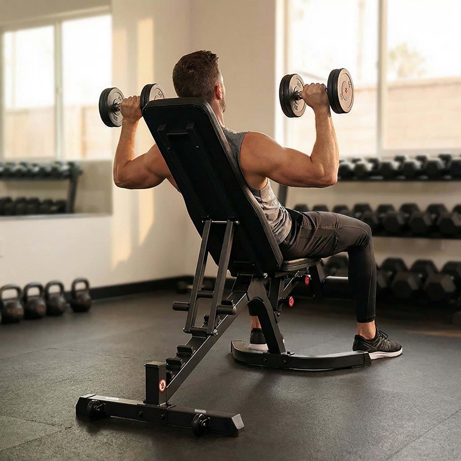 Sunny Health & Fitness Utility Weight Bench