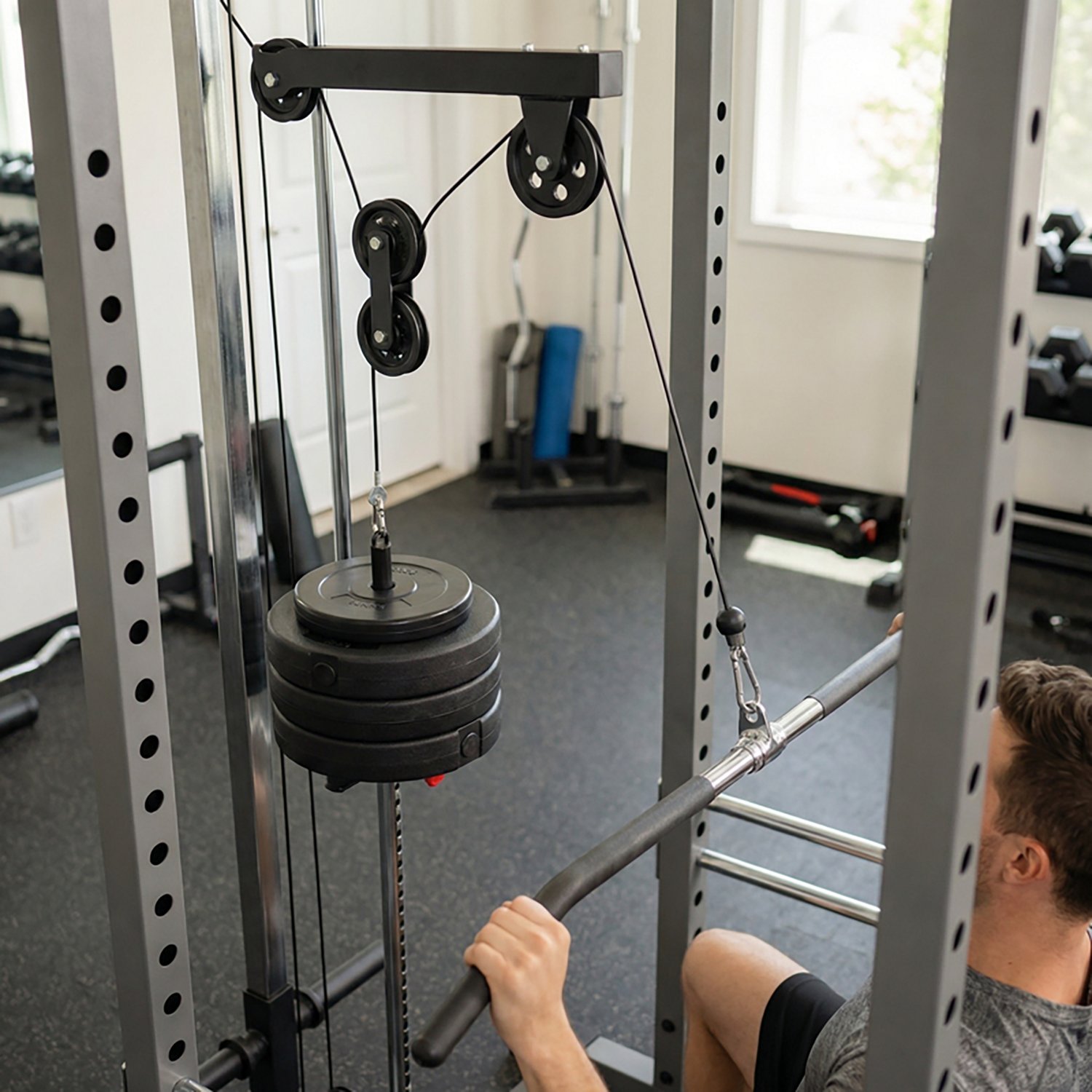 Sunny Health & Fitness Lat Pull Down Attachment                                                                                  - view number 6