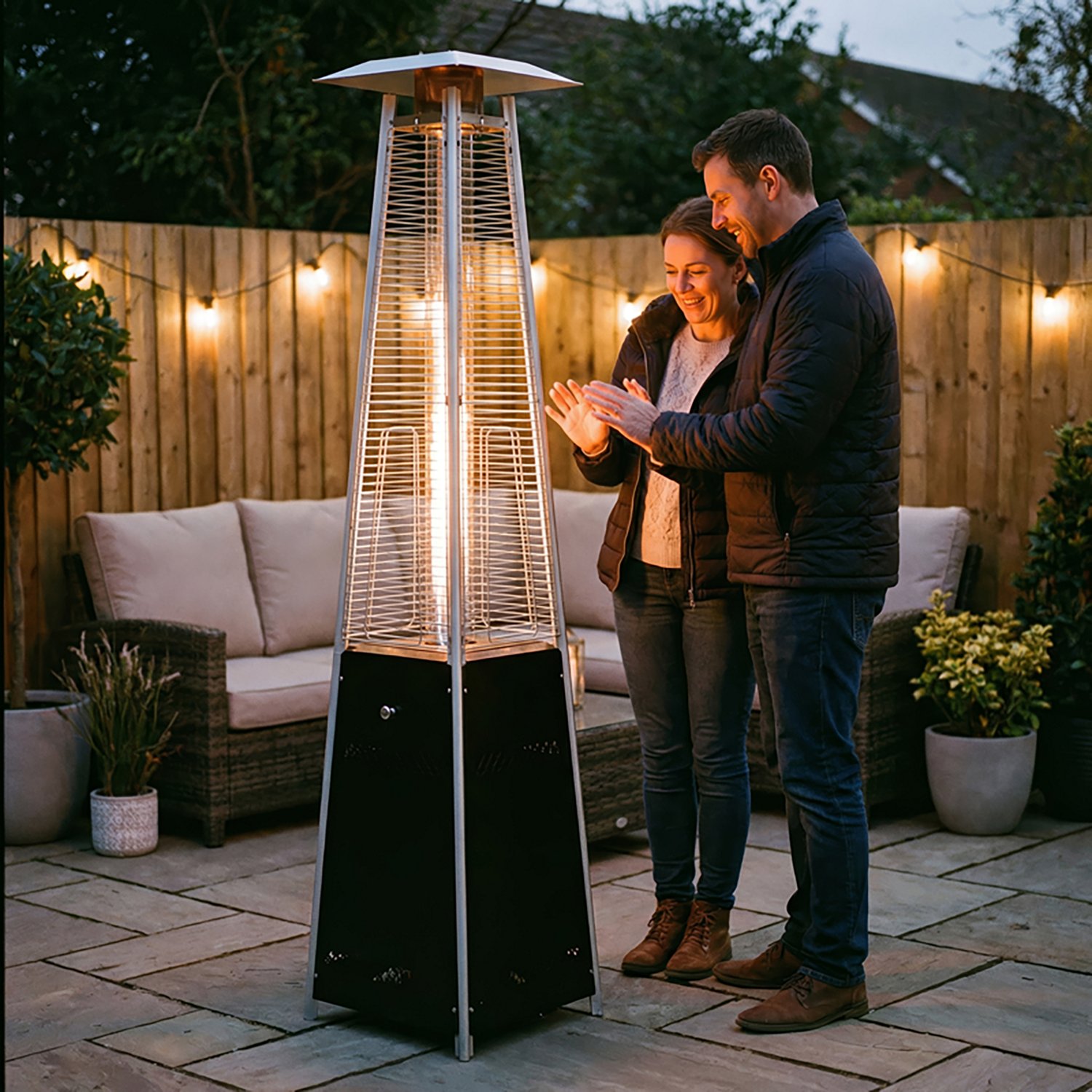 Mosaic Tower Stand Heater - view number 4