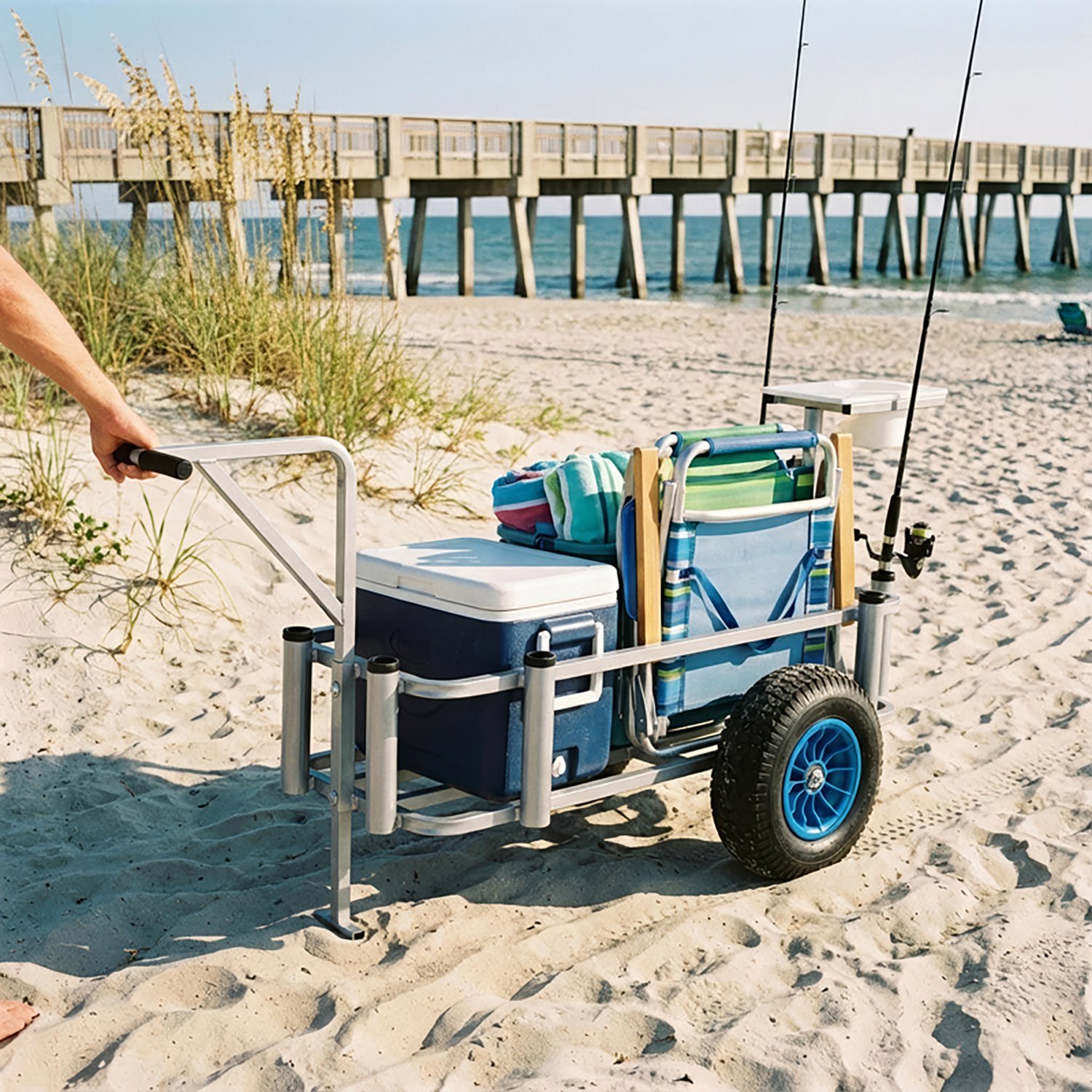 H2OX Deluxe Beach and Pier Cart - view number 2
