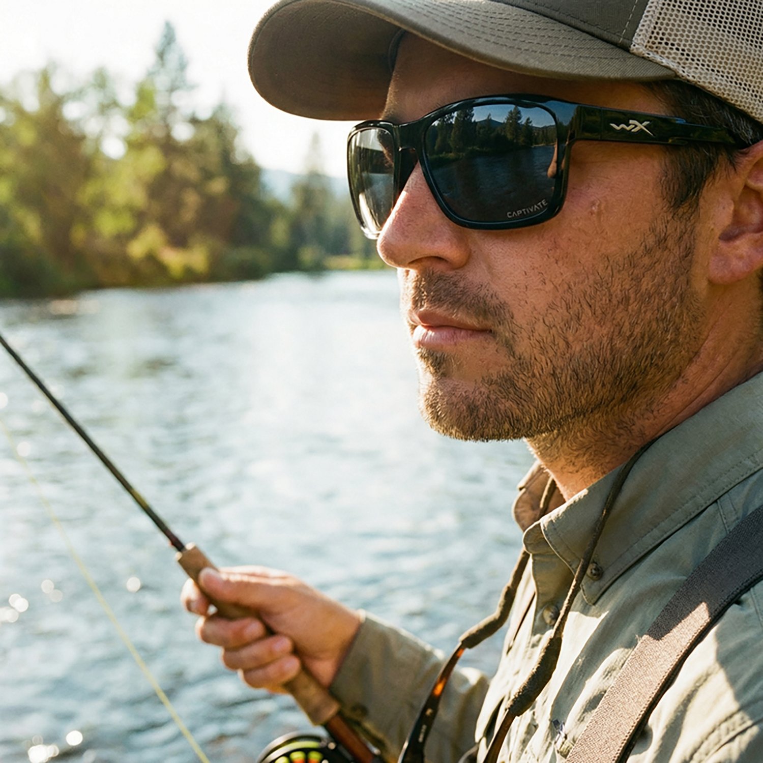 Wiley X Active 6 Trek Polarized Captivate Sunglasses - view number 5