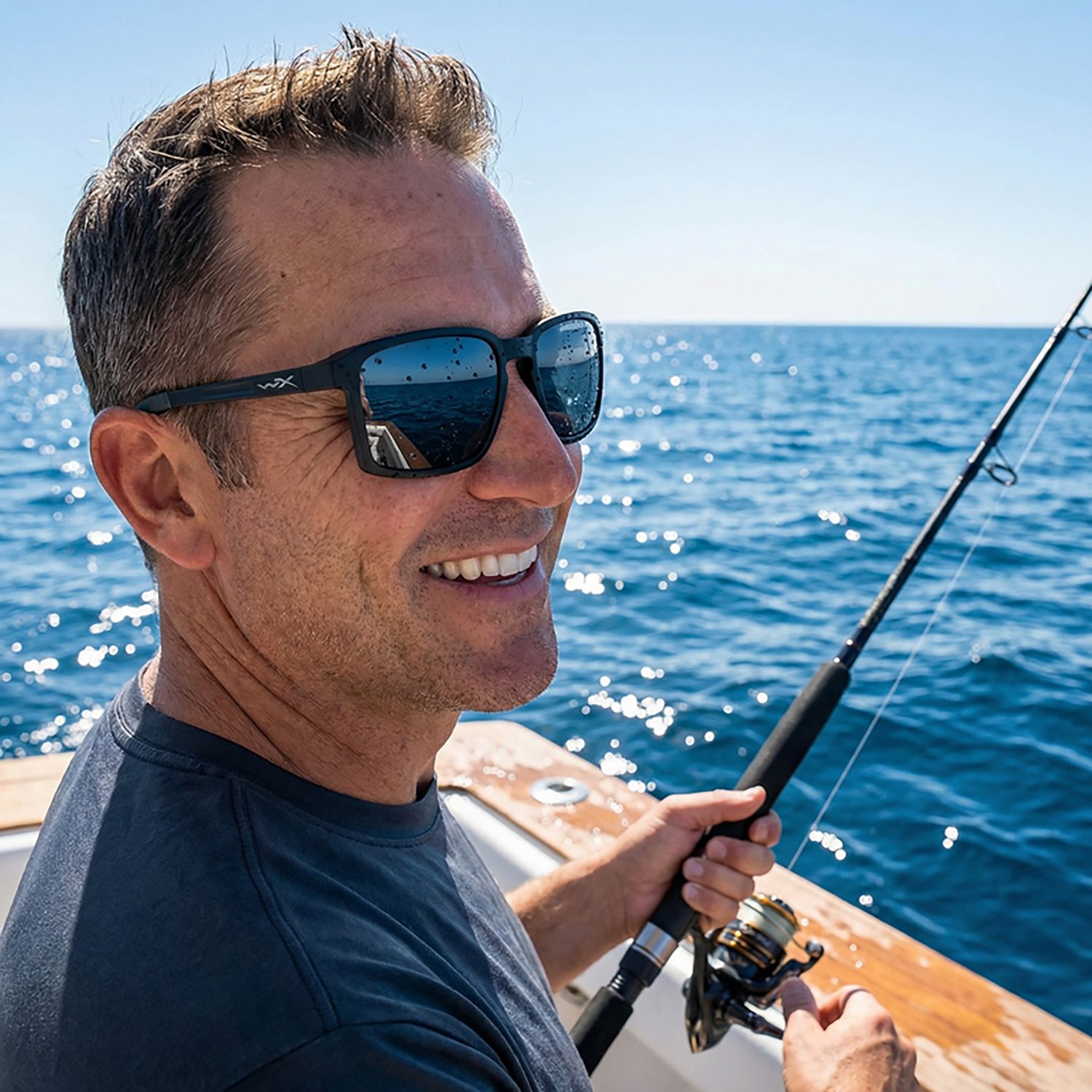 Wiley X Alfa Polarized Captivate Sunglasses - view number 6