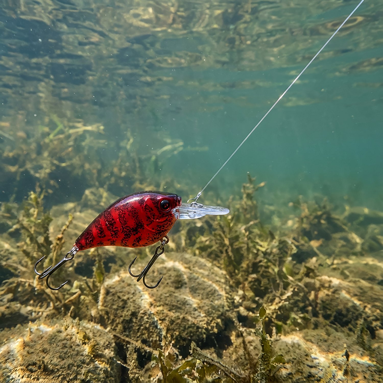 H2OX Premium Medium Diving Square Bill Bait                                                                                      - view number 5