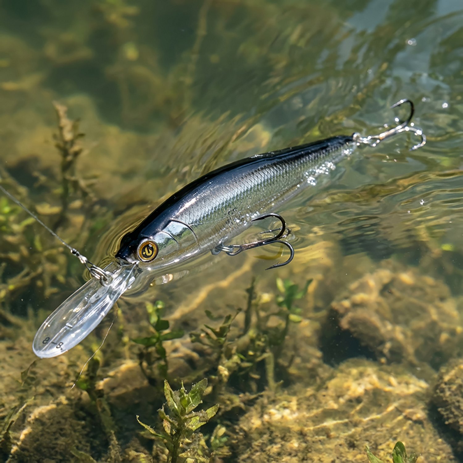 H2OX Premium Suspending Jerk Shad Bait                                                                                           - view number 5