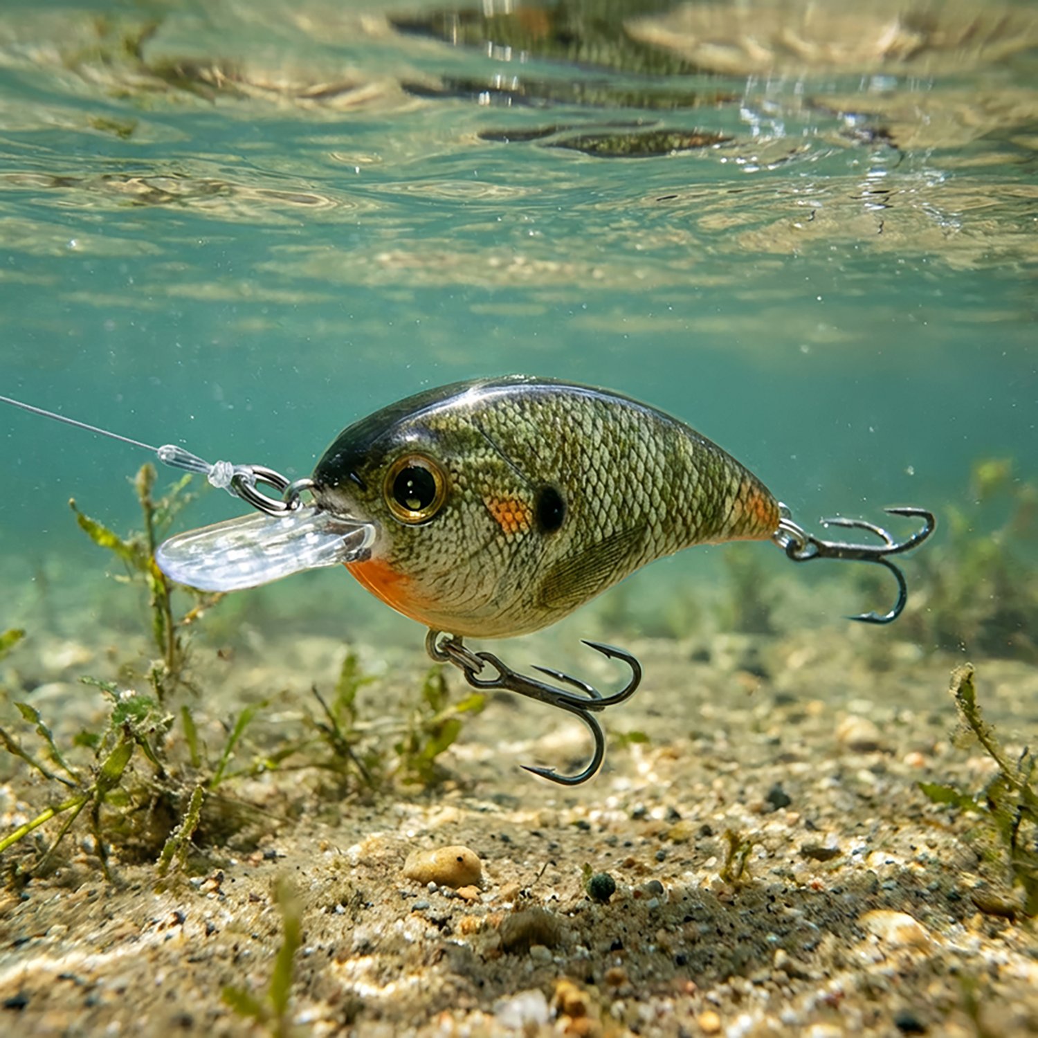 H2OX Shallow Diving Skinny Square Bill