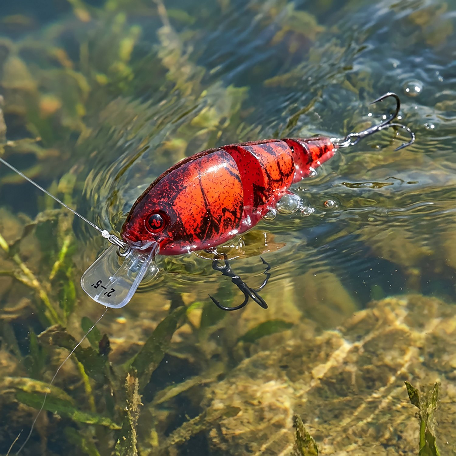 H2OX Premium Jointed Square Bill Bait
