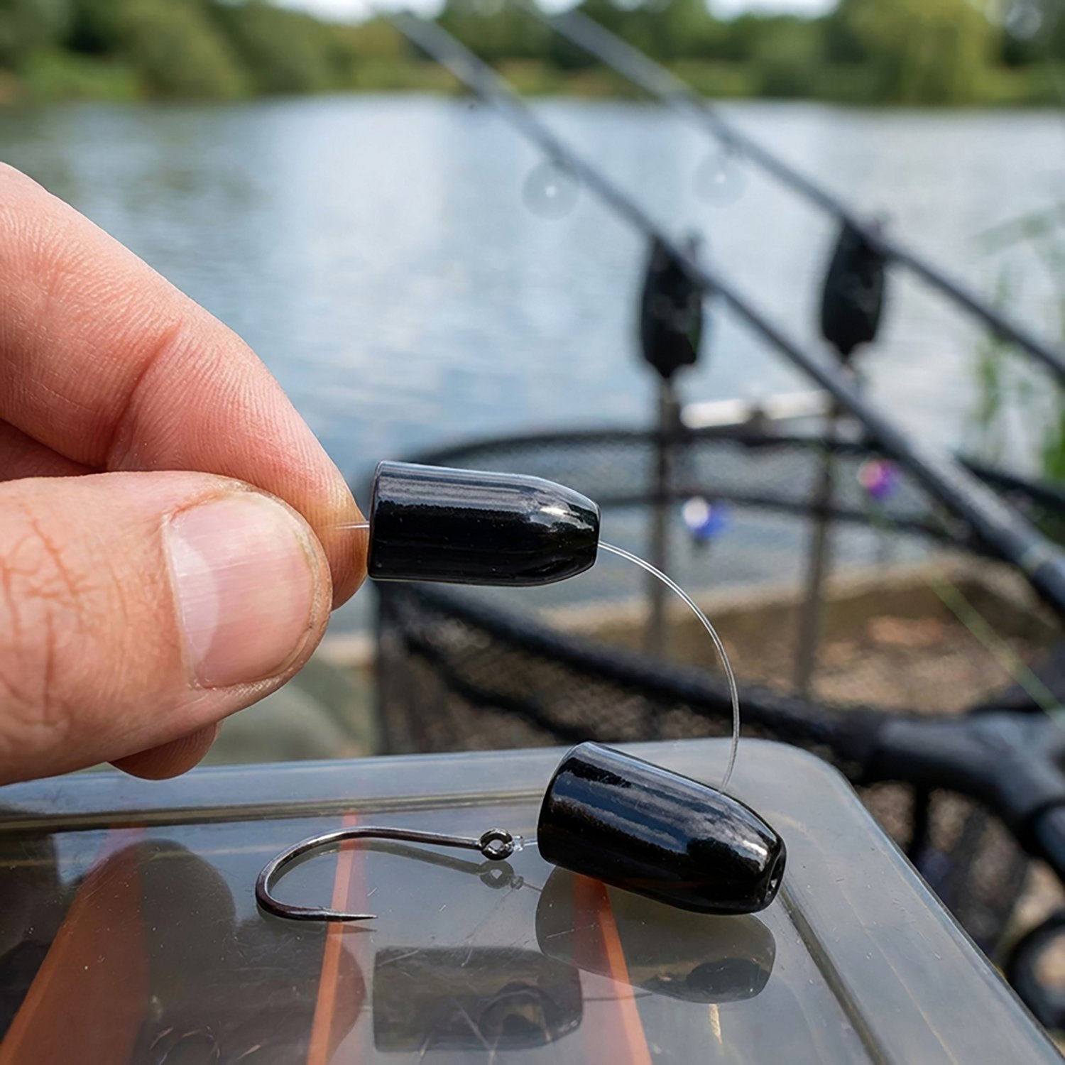 H2OX 1/2 oz Tungsten Worm Weights 2 Pack                                                                                         - view number 3