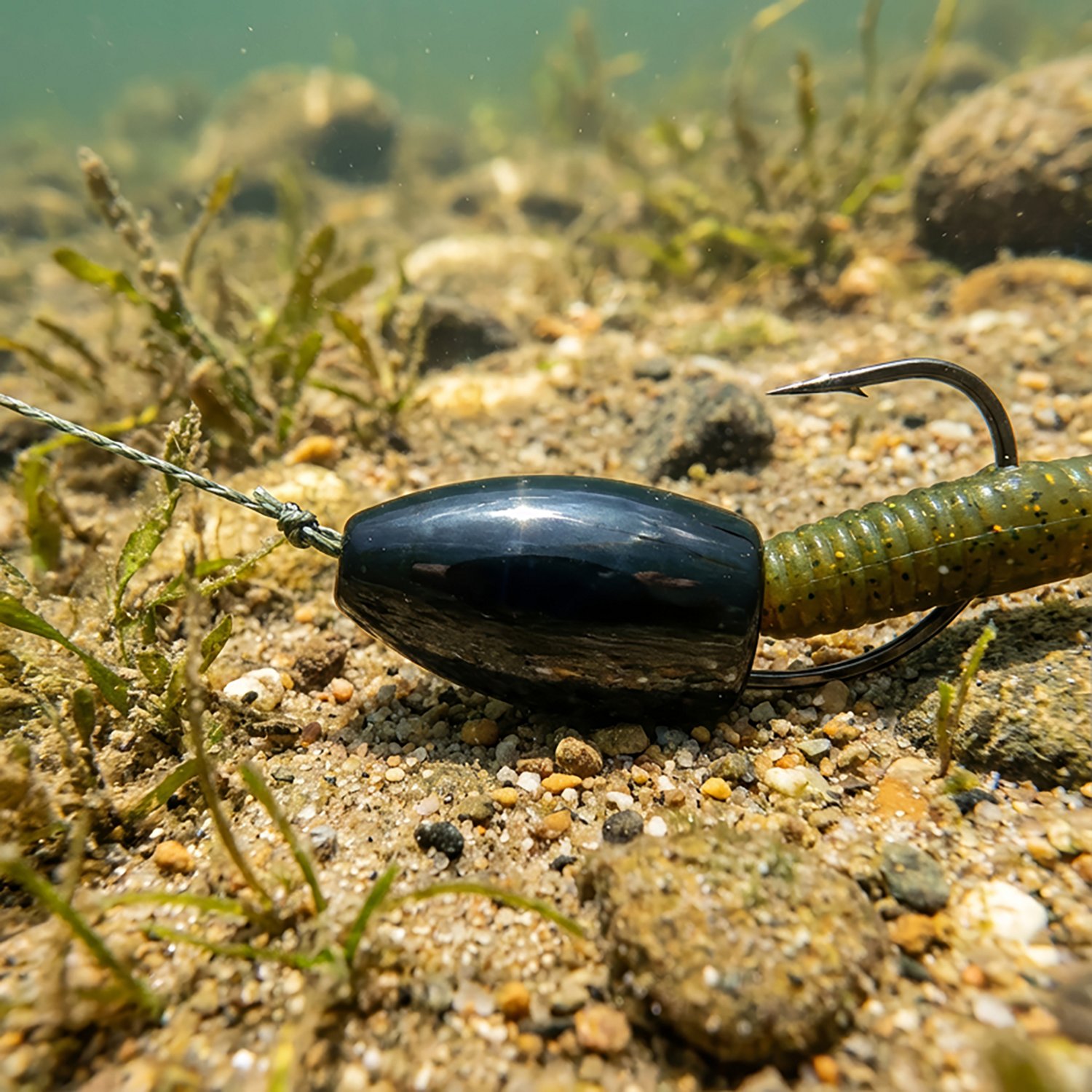 H2OX 1oz Tungsten Worm Weight - view number 3