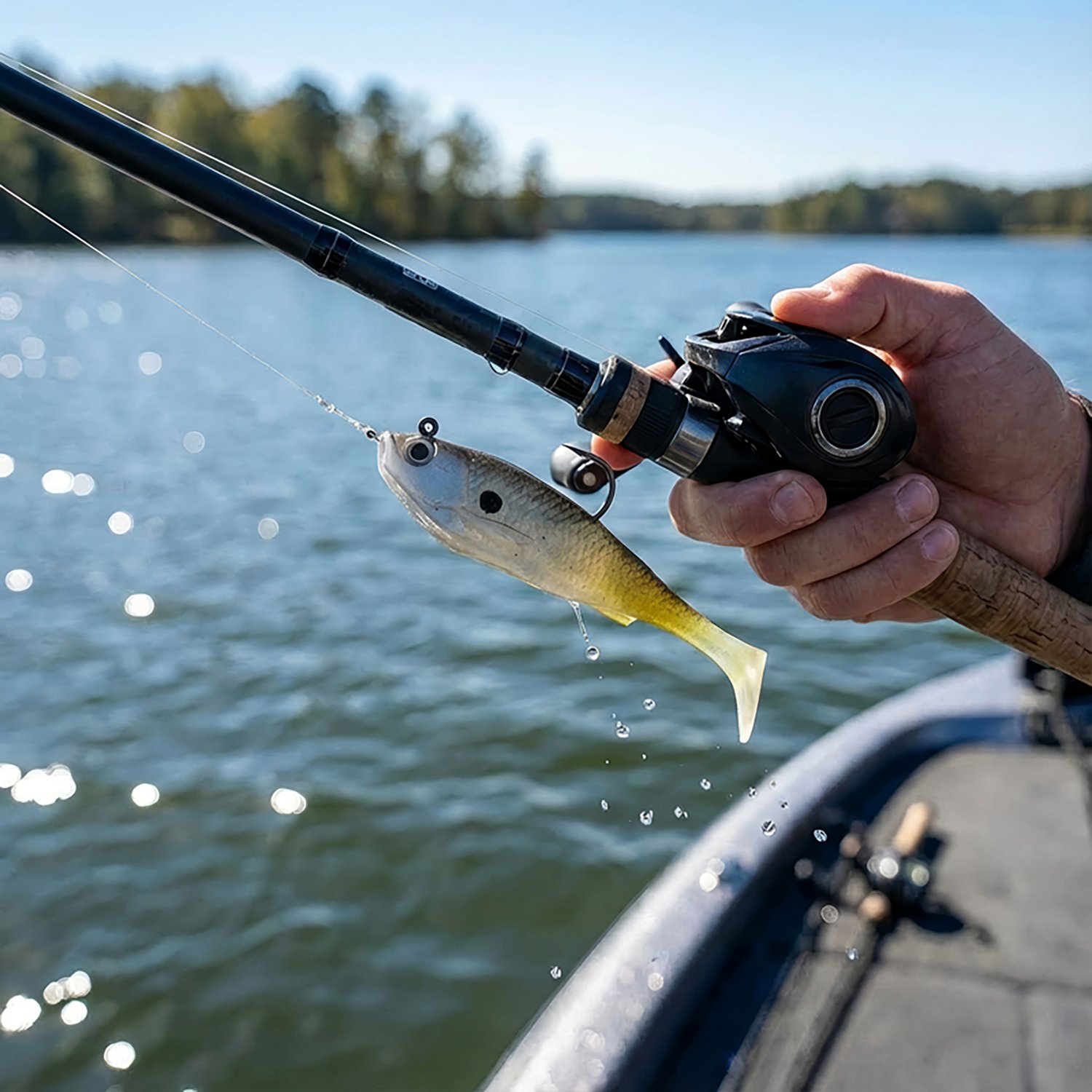 H2OX 3 inch Prerigged Swim Shad                                                                                                  - view number 3