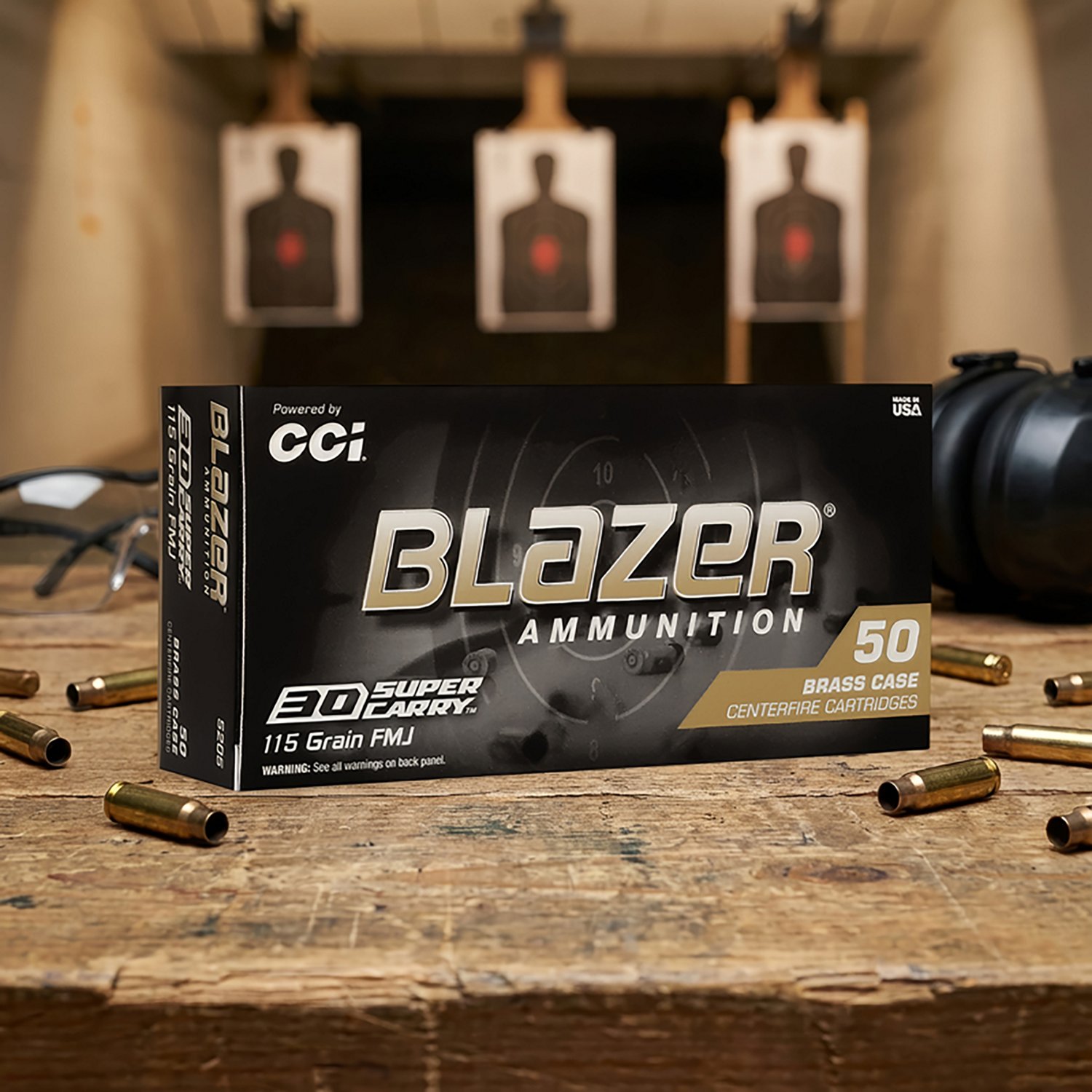 Blazer Brass FMJ 30 Super Carry 100-Grain Handgun Ammunition - 50 Rounds                                                         - view number 2