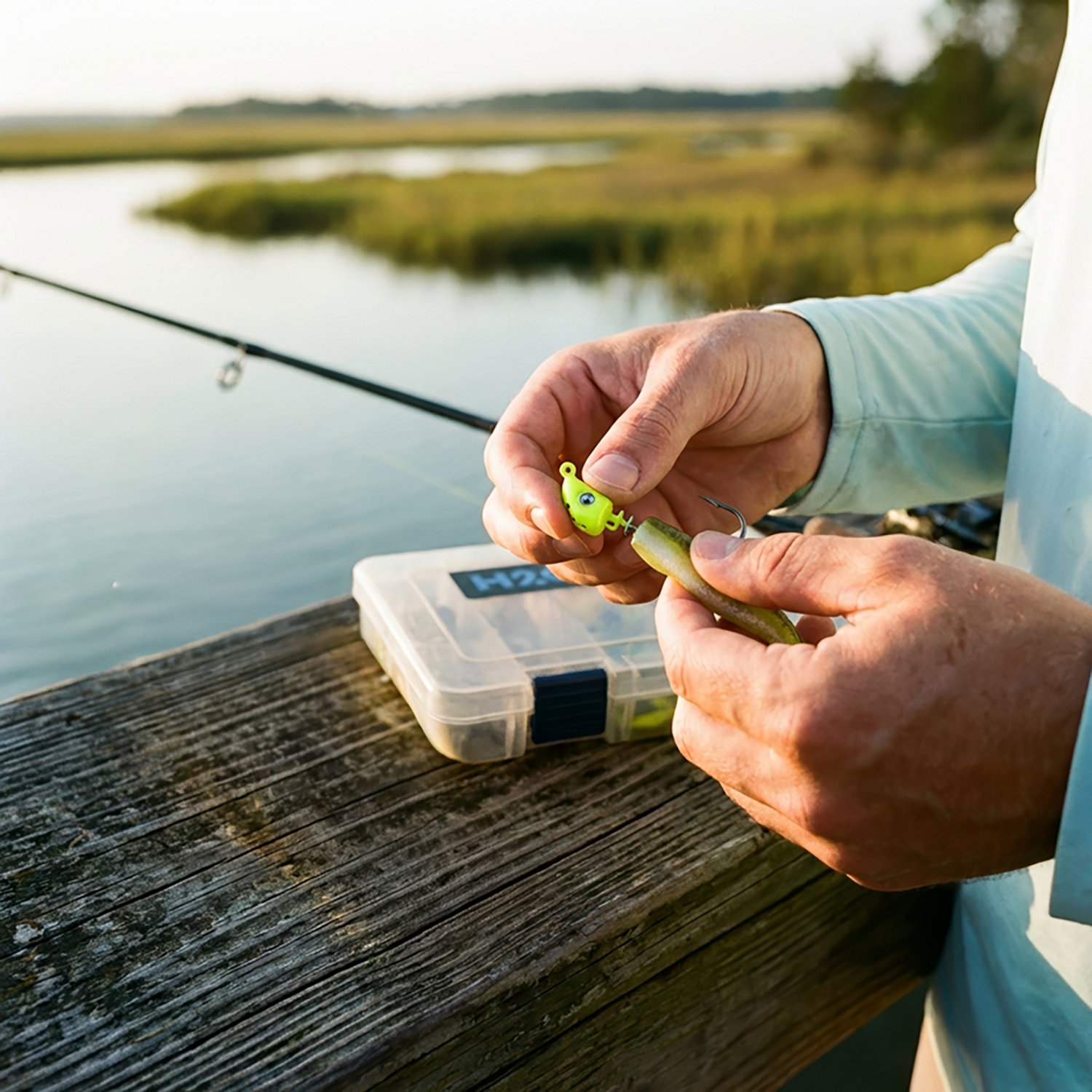 H2OX Flats Lock Jig Head - view number 3