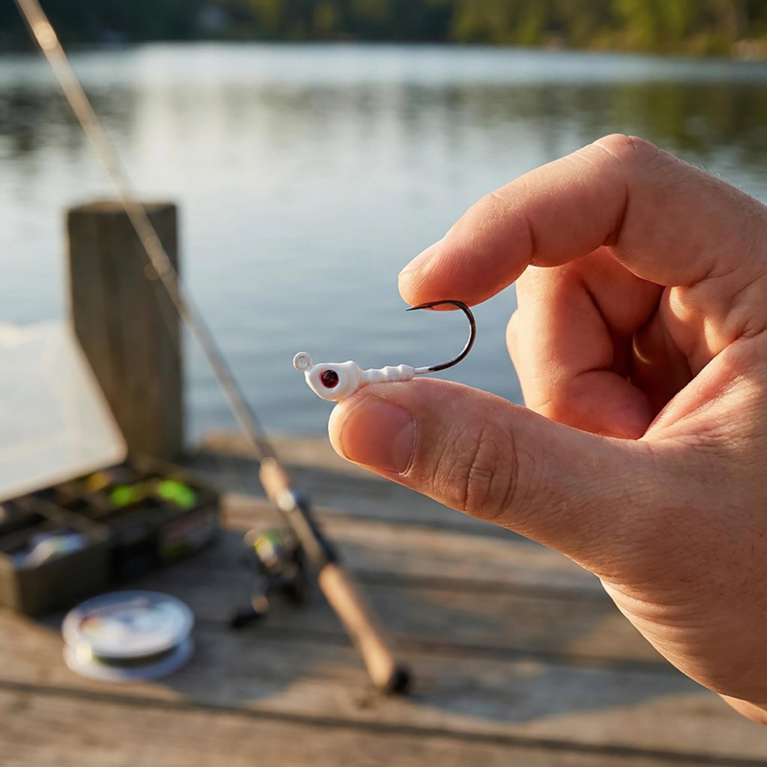 H2OX Flats Lock Jig Head - view number 4