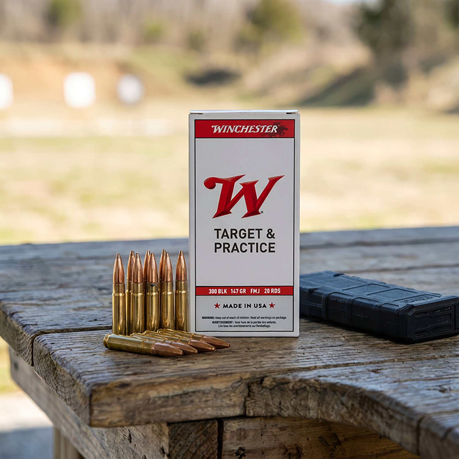 Winchester USA .300 Blackout 147-Grain Full Metal Jacket Ammunition - 20 Rounds - view number 2