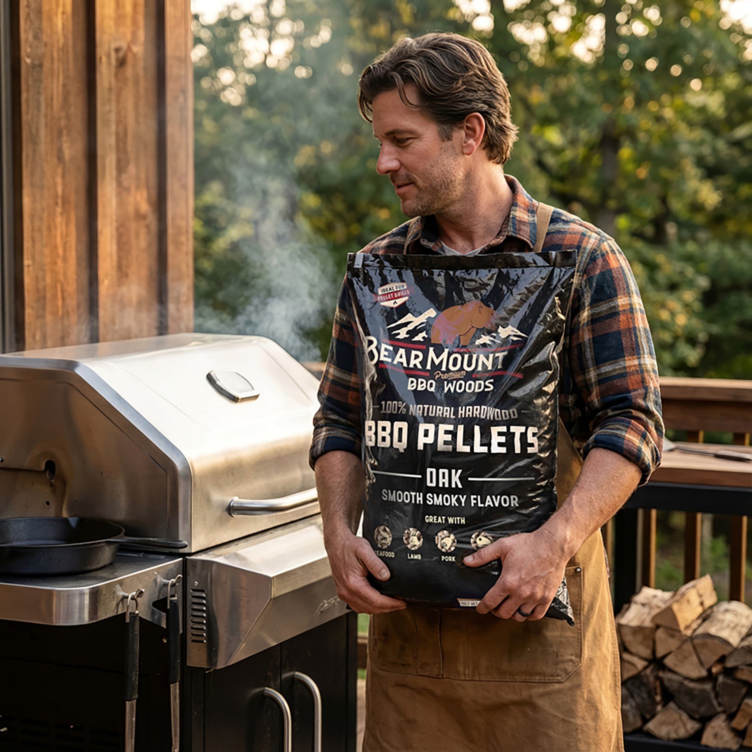 Bear Mountain BBQ Oak BBQ 20 lb Wood Pellets                                                                                     - view number 2