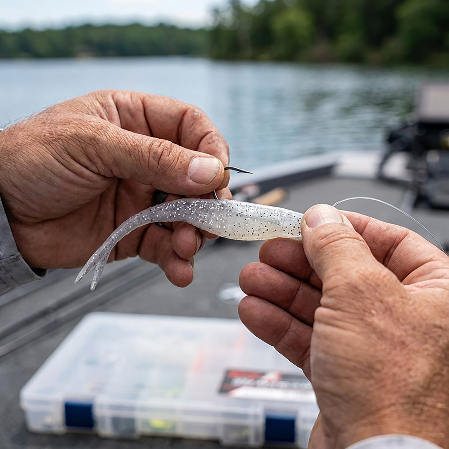 H2OX 5 inch Soft Jerk Shad Bait 12 Pack - view number 4