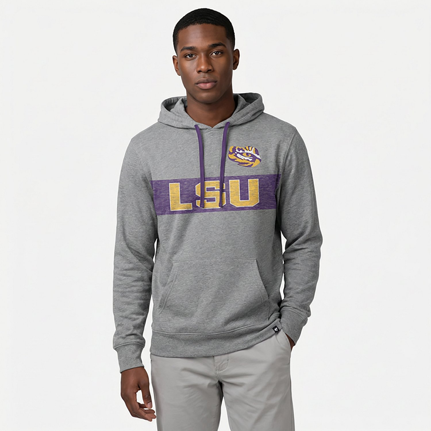 '47 Louisiana State University Field Franklin Hooded Long Sleeve T-shirt                                                         - view number 2