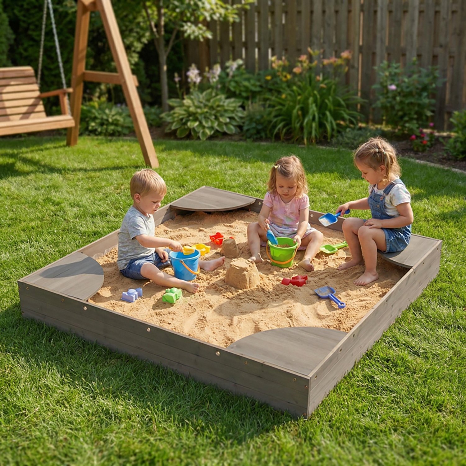 KidKraft Backyard Sandbox