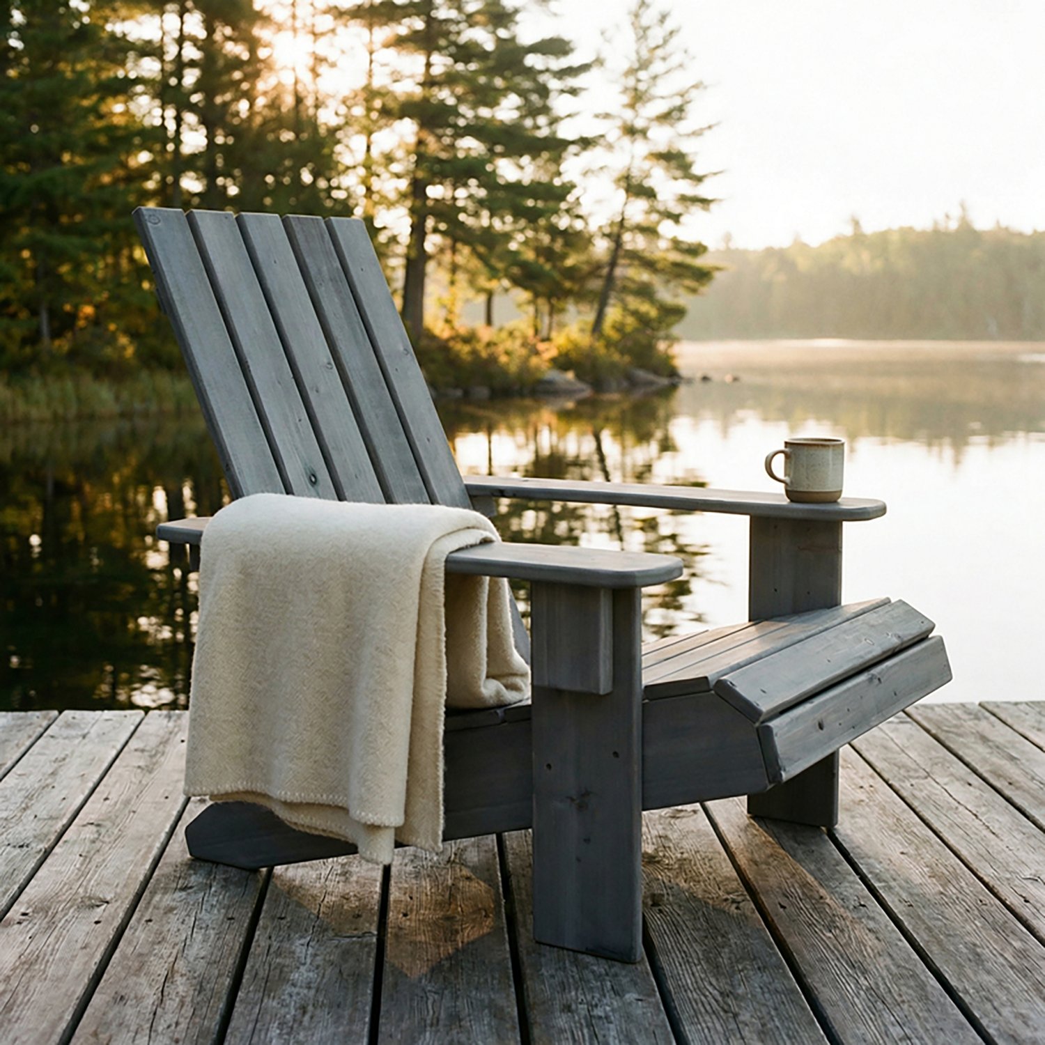 Jack & June Cedar Adirondack Chair - view number 7