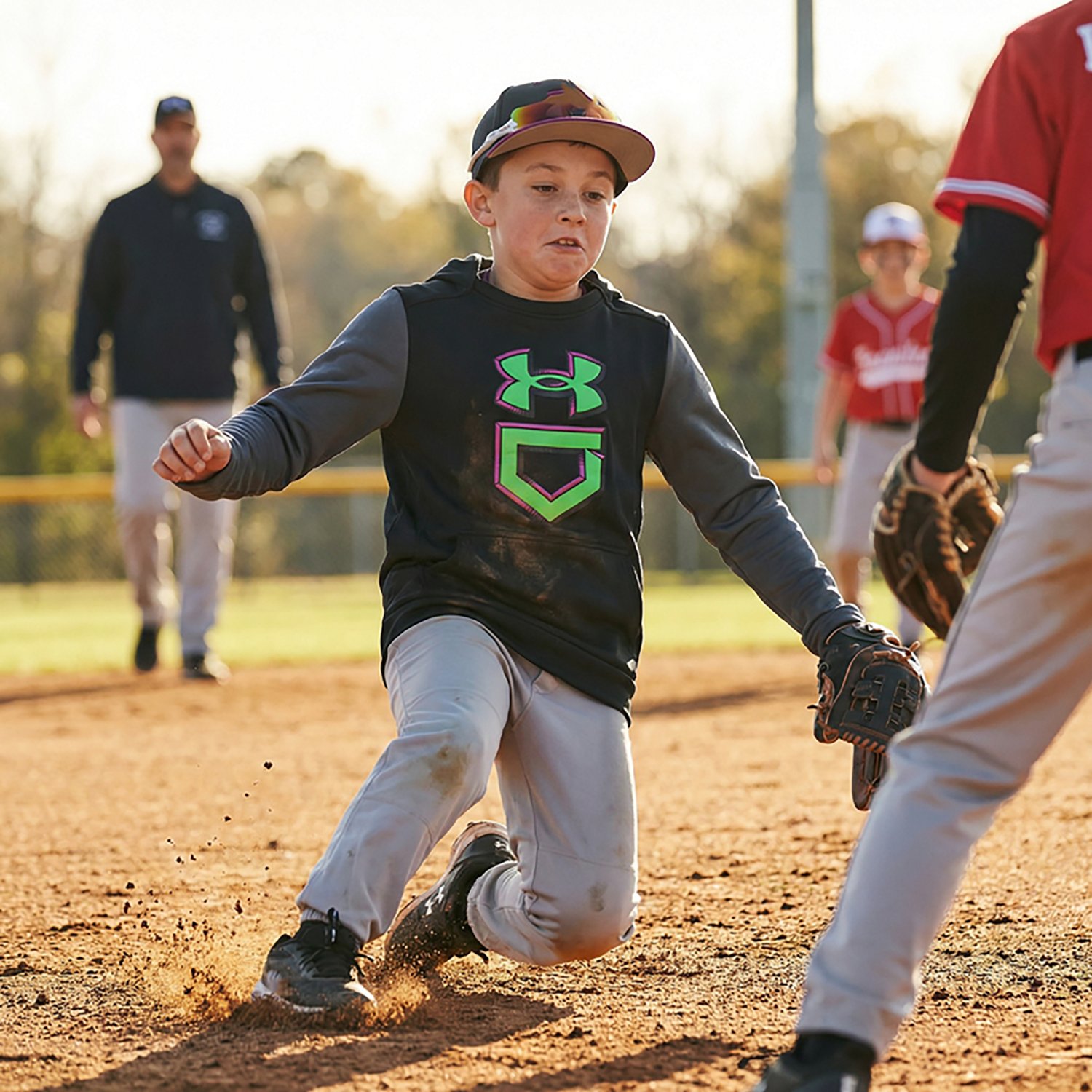 Under Armour Youth Baseball Fleece Hoodie - view number 4