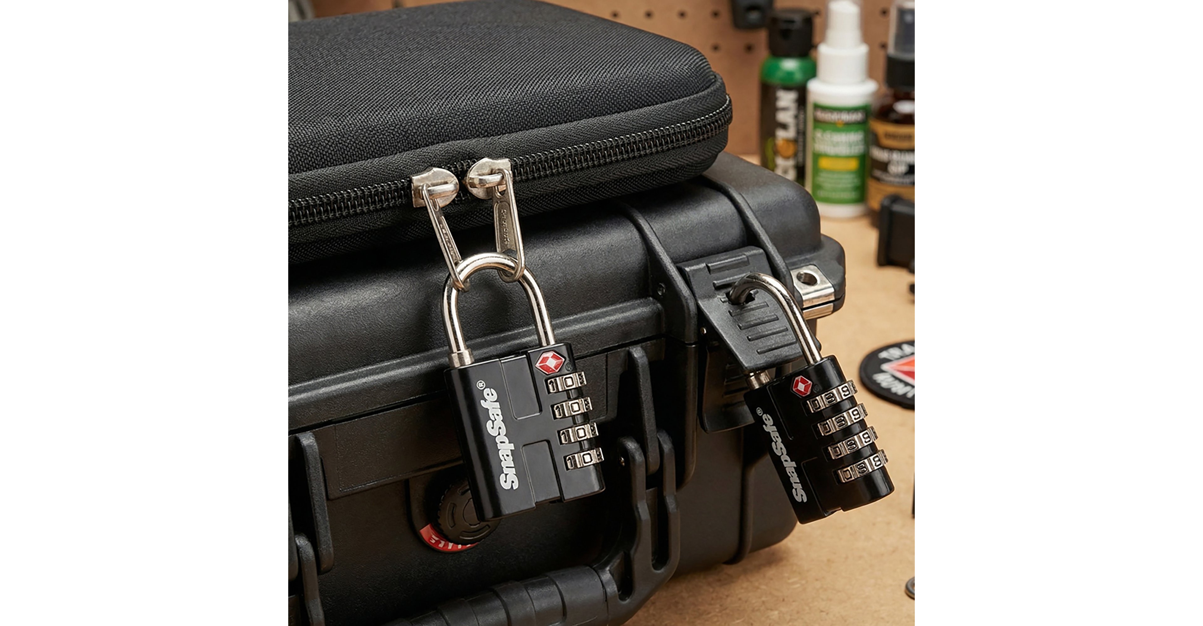 SnapSafe TSA Padlocks 2-Pack