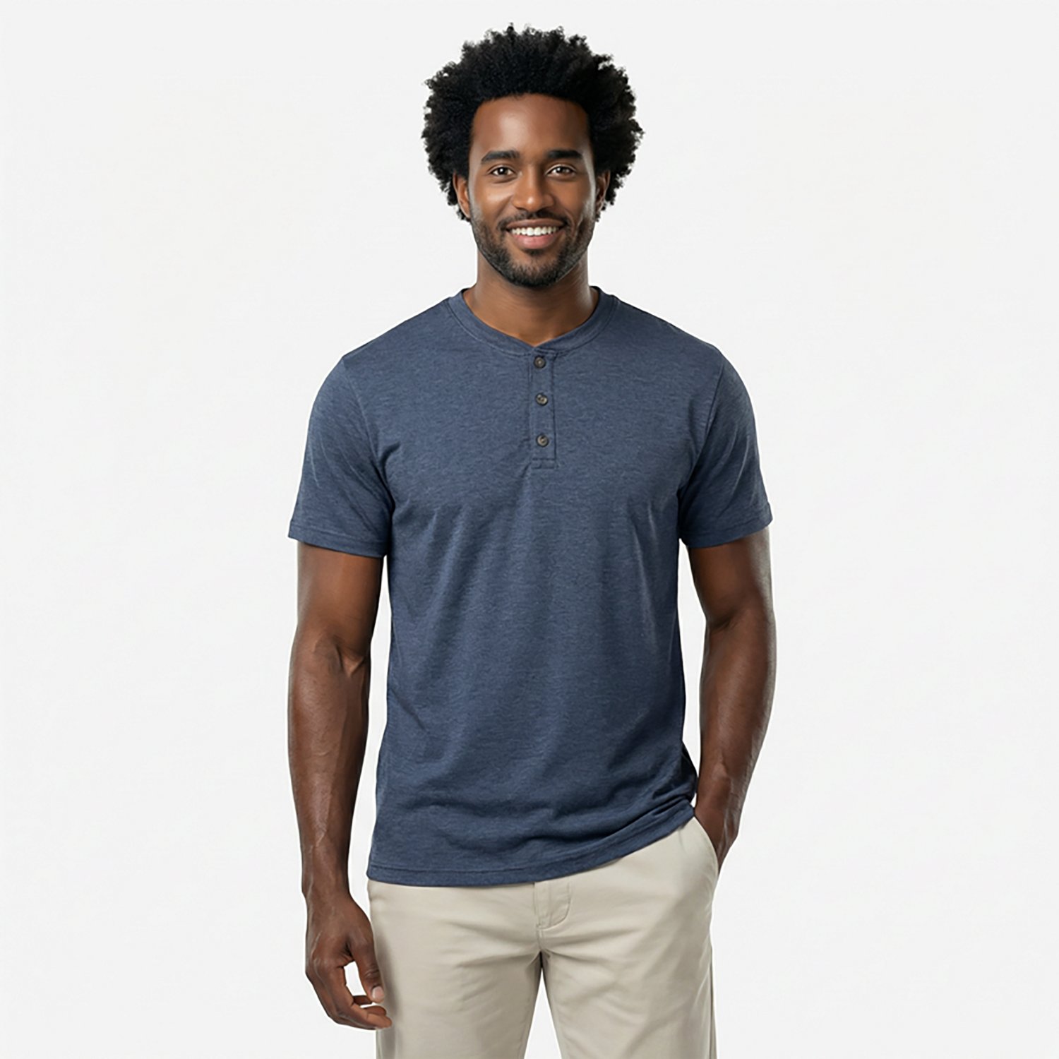 Magellan Men's Summerville Henley T-shirt - view number 2