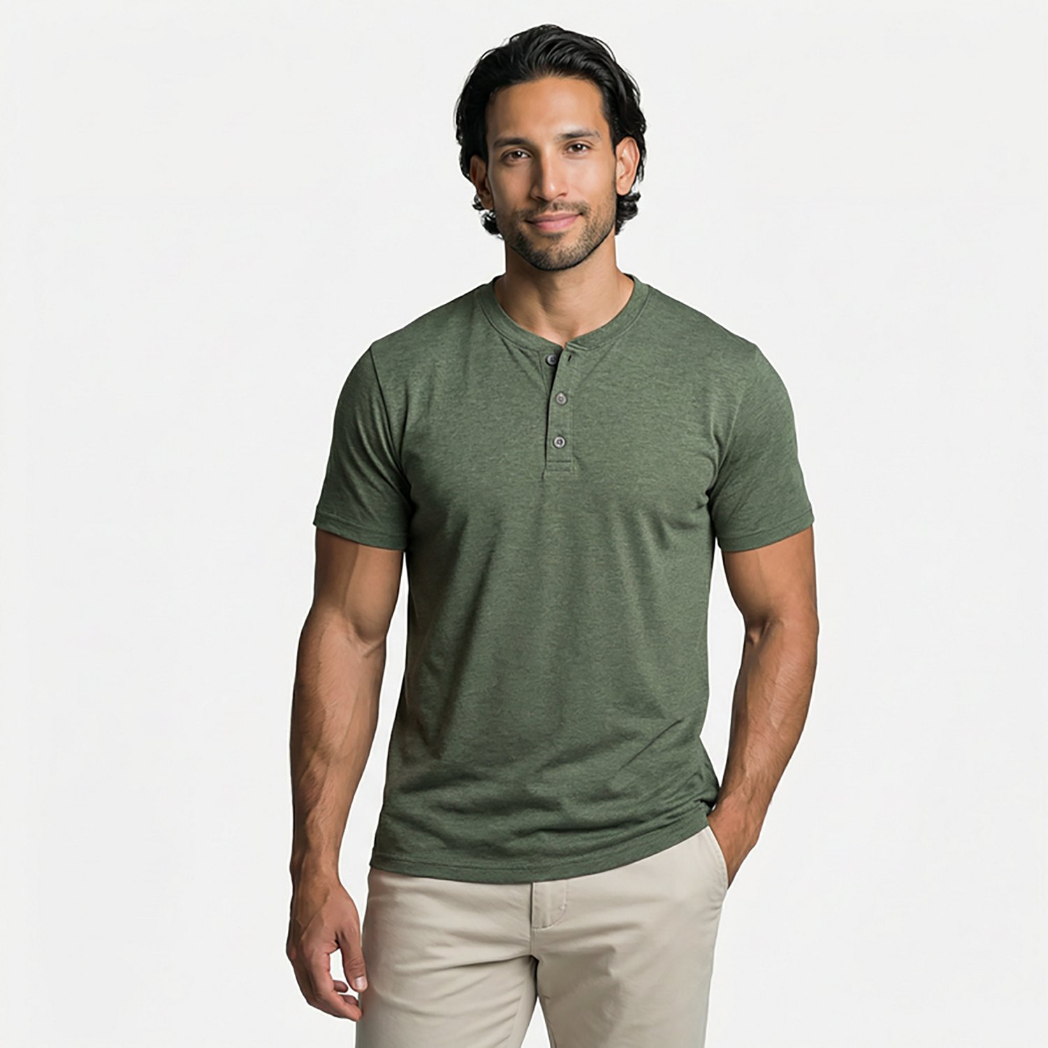 Magellan Men's Summerville Henley T-shirt - view number 2