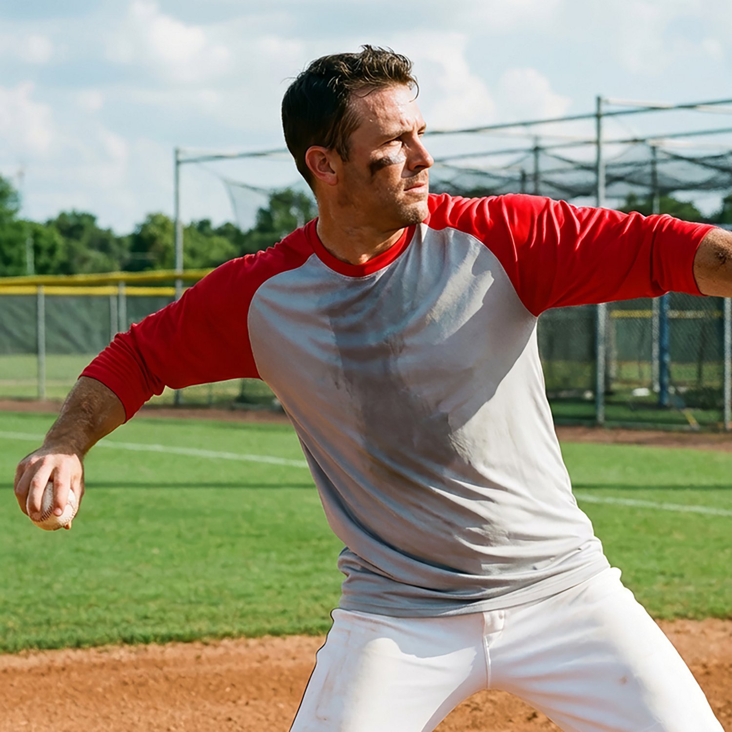 Rawlings Adults' 3/4 Sleeve Top                                                                                                  - view number 5