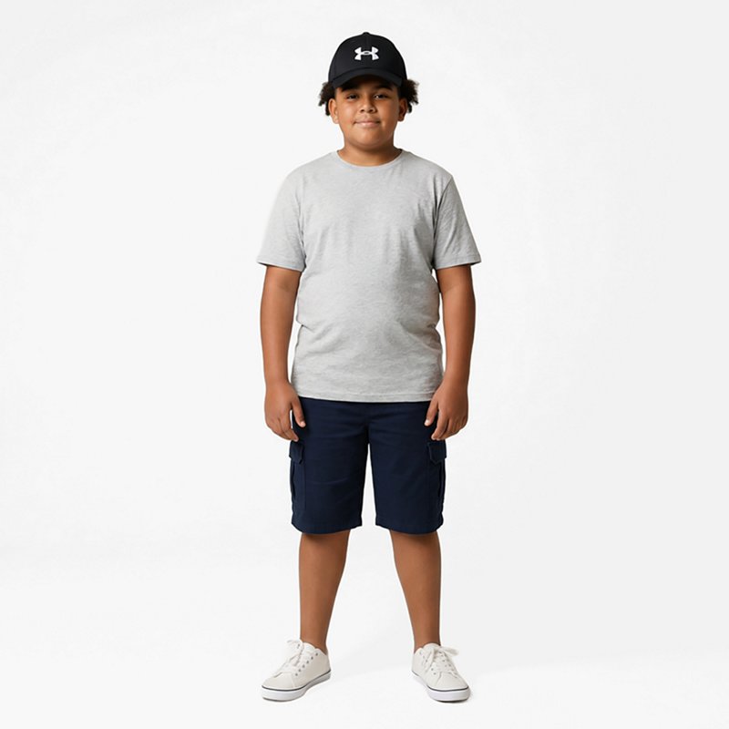 BoysUnderArmourBlitzingAdjustable-Boys'GradeSchoolBlack/WhiteSizeOneSize