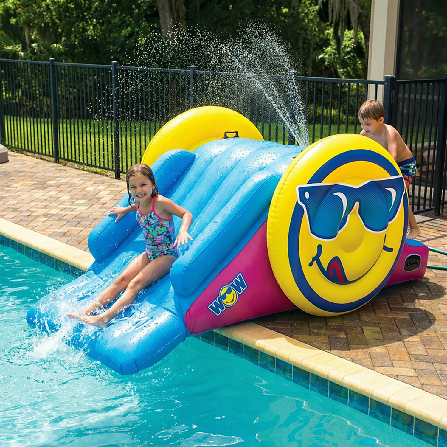 WOW Watersports Fun Pool Slide with Sprinkler
