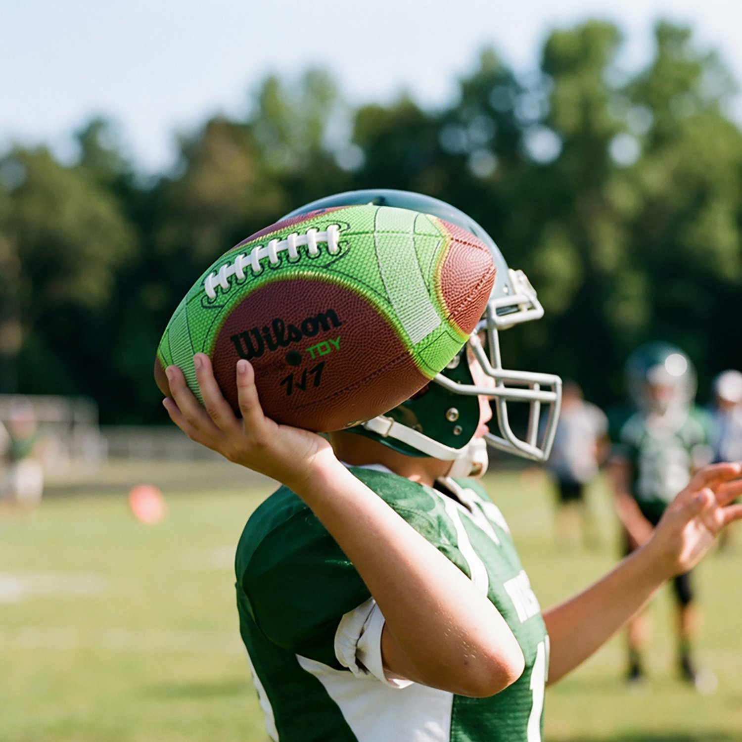 Wilson WF10015 Hylite Youth Football - view number 5