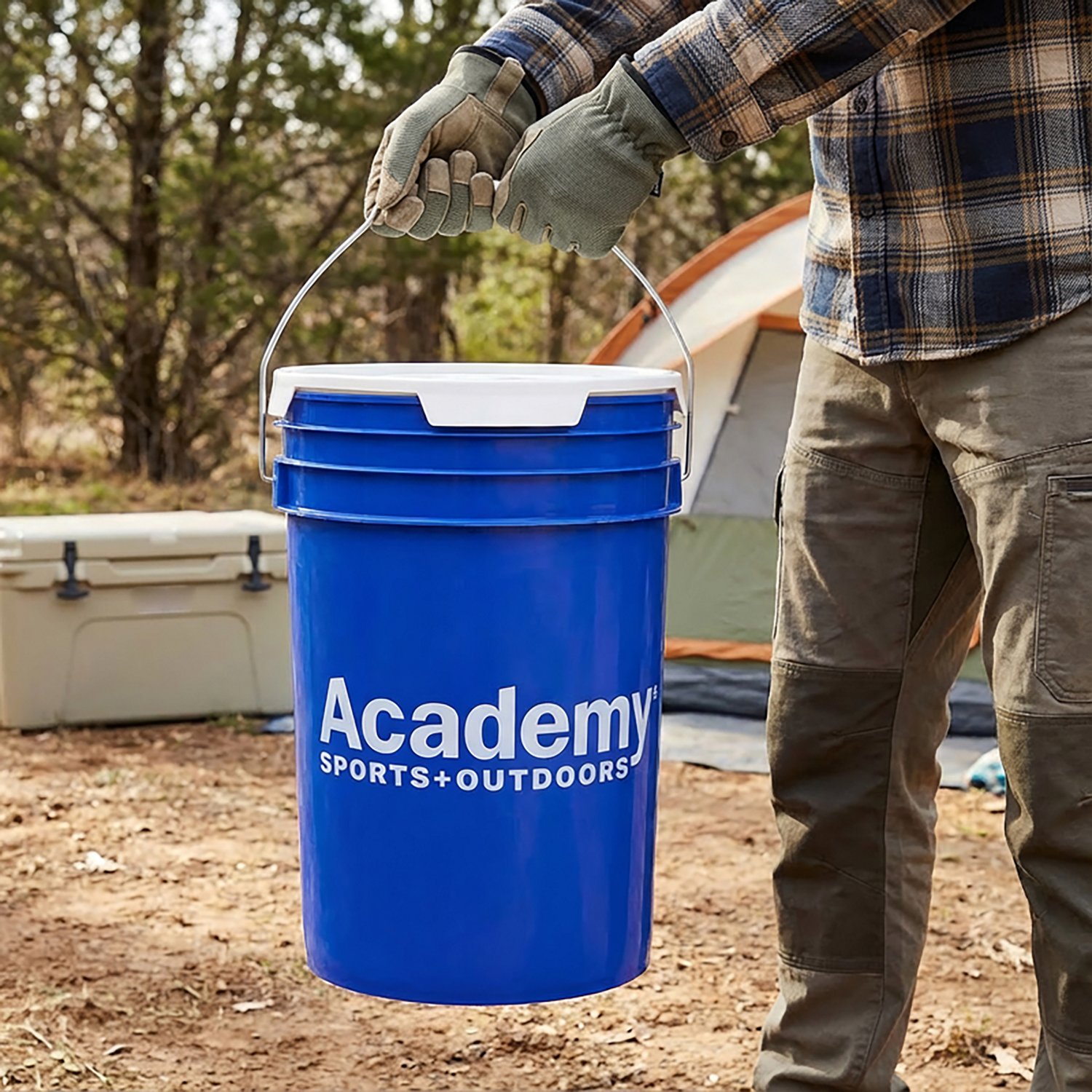 Academy Sports + Outdoors 6 gal Bucket and Lid                                                                                   - view number 2