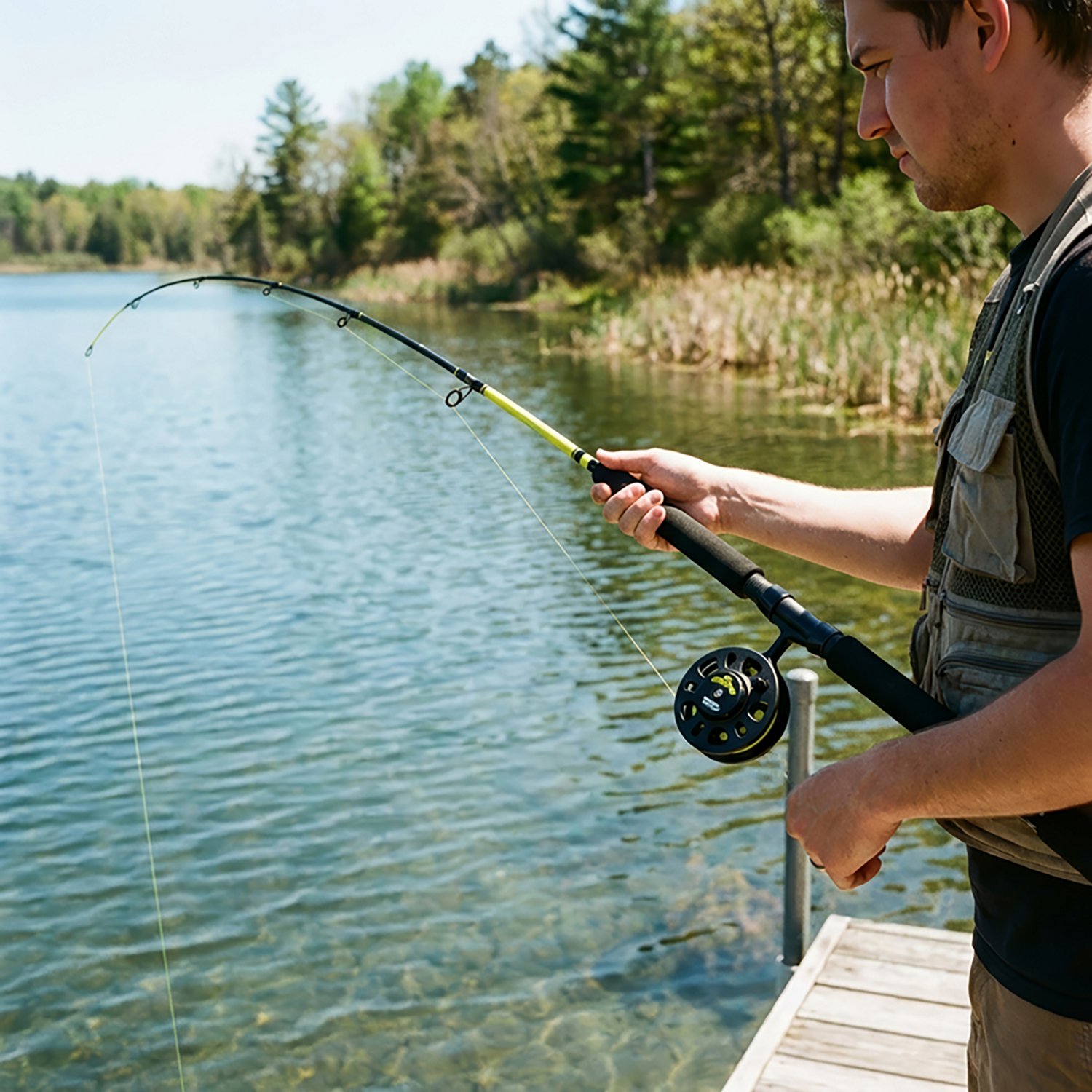 Crappie Thunder Solo Jig Rod And Reel Combo                                                                                      - view number 4