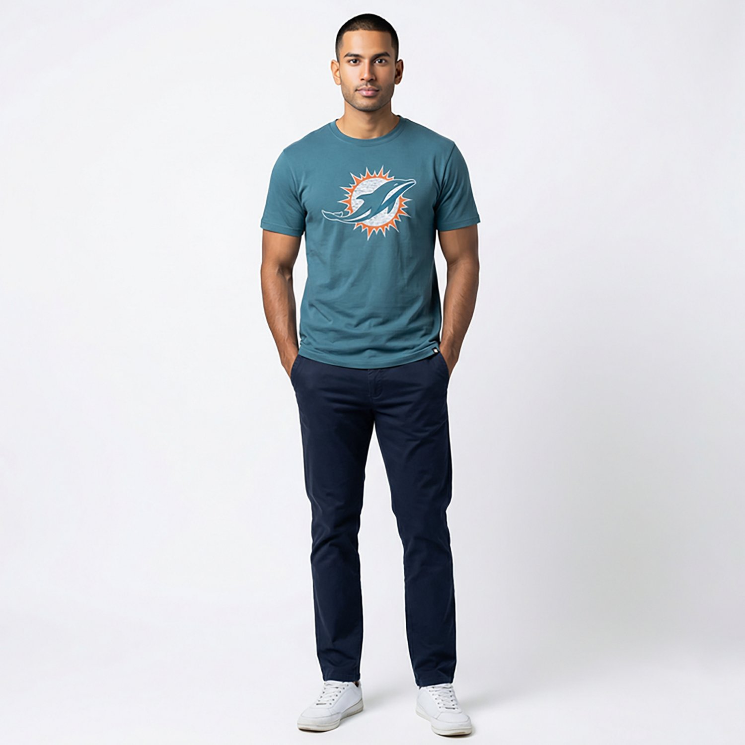 '47 Miami Dolphins Premier Franklin Short Sleeve T-shirt