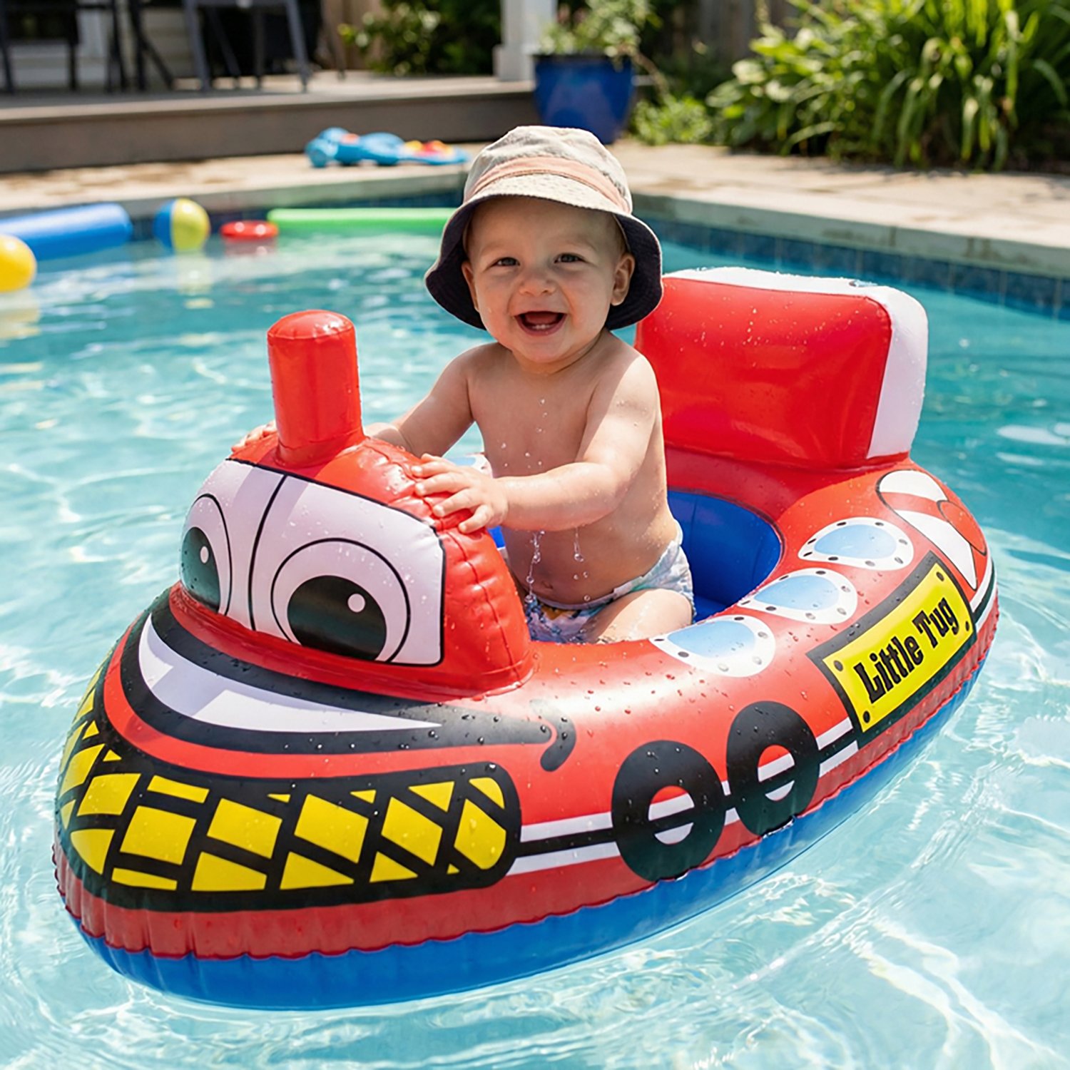 Poolmaster Tug Boat Baby Pool Float - view number 4